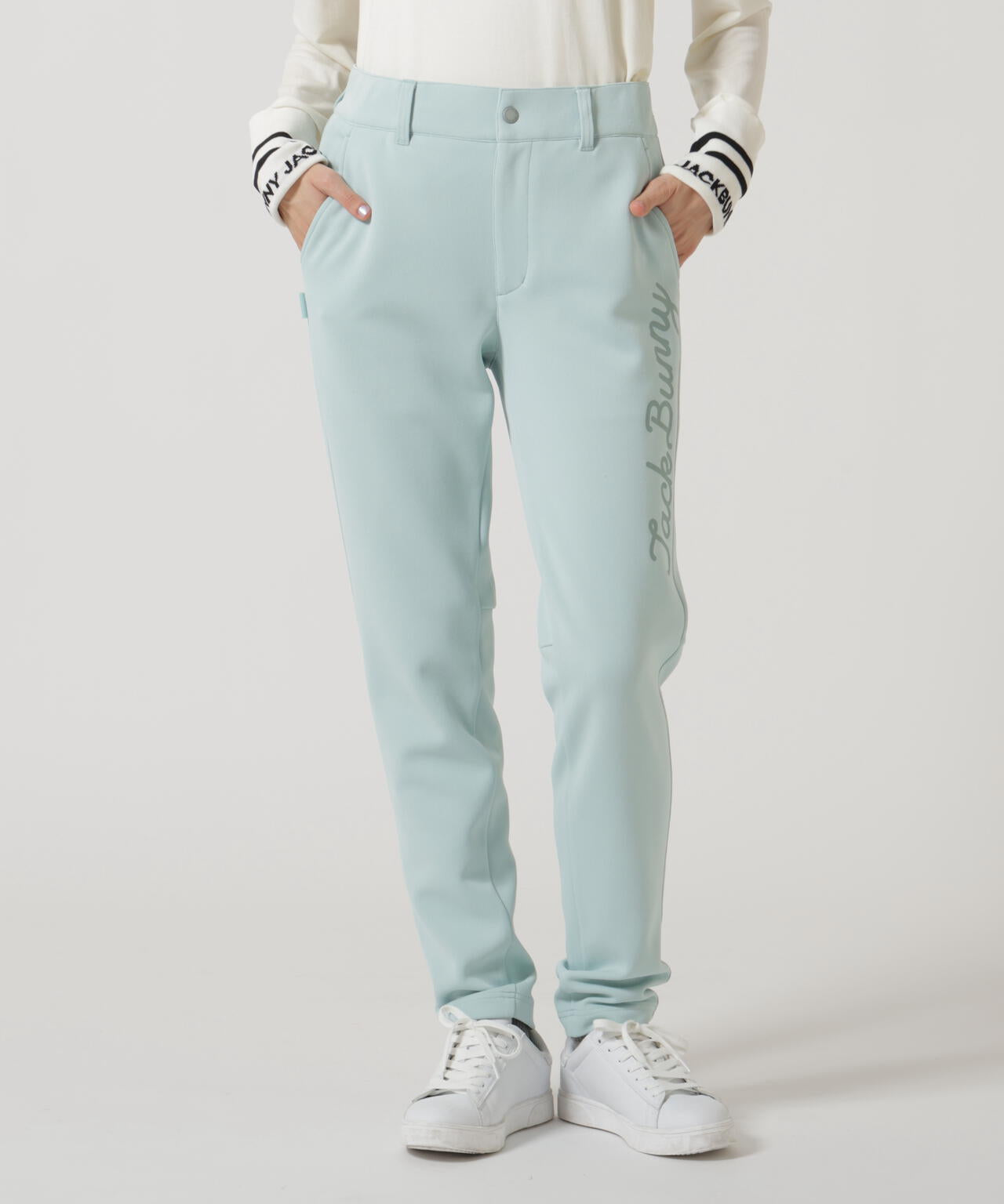 4 M ジャックバニー ライトダンボールニット サイドロゴ ロングパンツ PEダンボールロングパンツ | Jack Bunny!!（ジャックバニー） ｜【公式