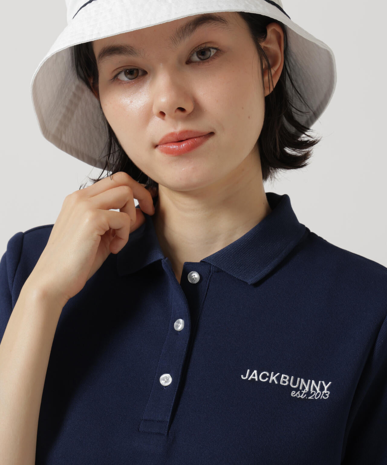 軽量ピンカリストレッチ半袖ポロシャツ | Jack Bunny!!（ジャック