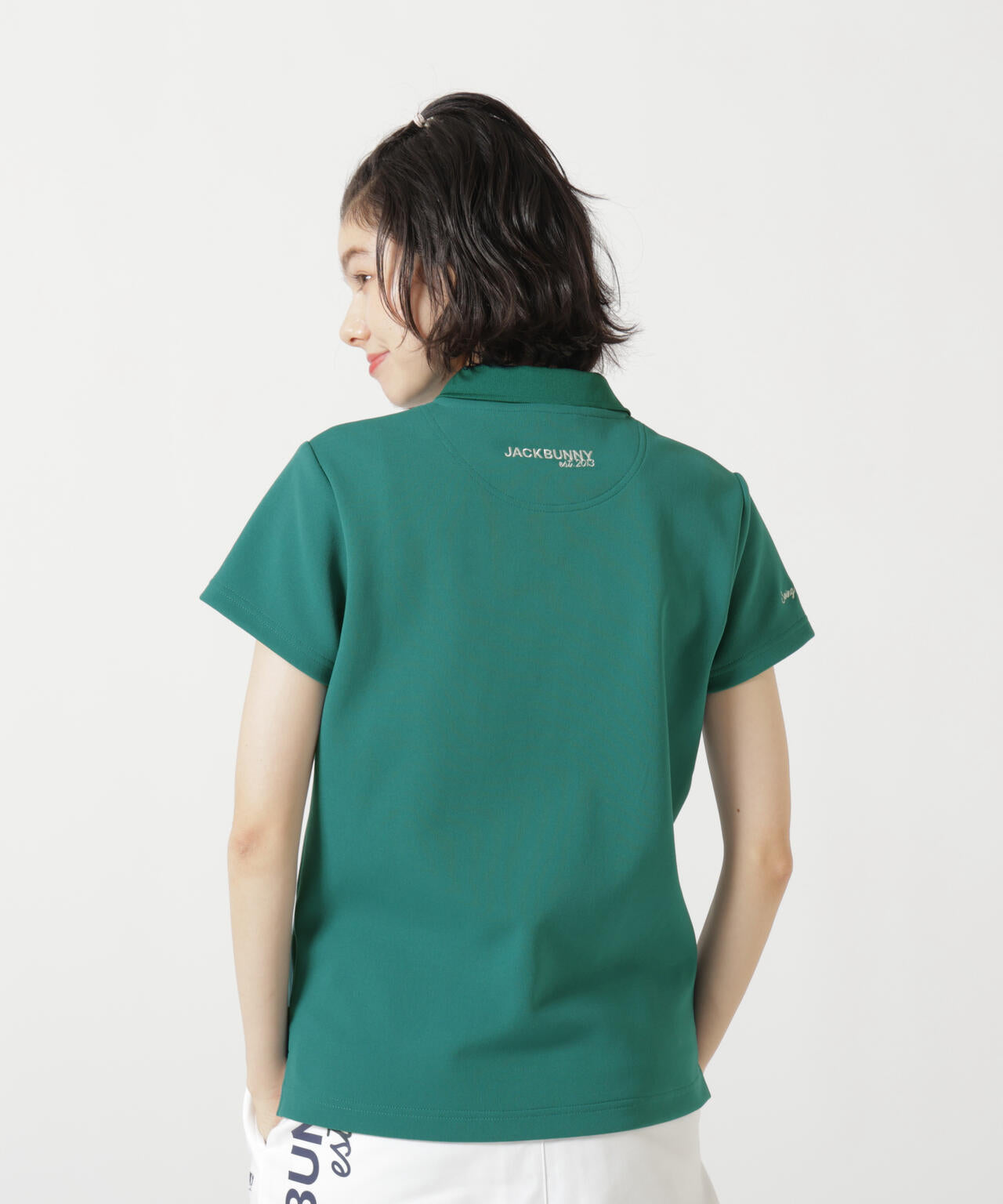 軽量ピンカリストレッチ半袖ポロシャツ