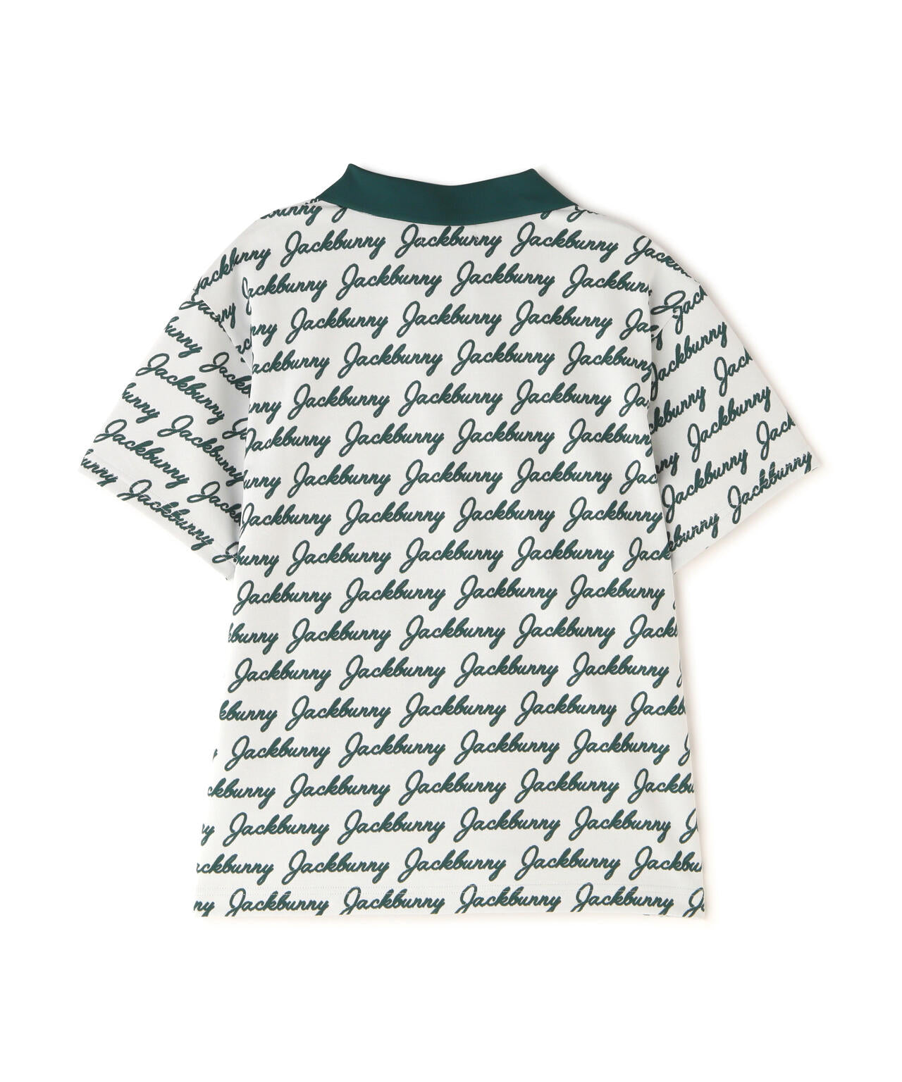 Pe/Nyロゴジャガード半袖ポロシャツ