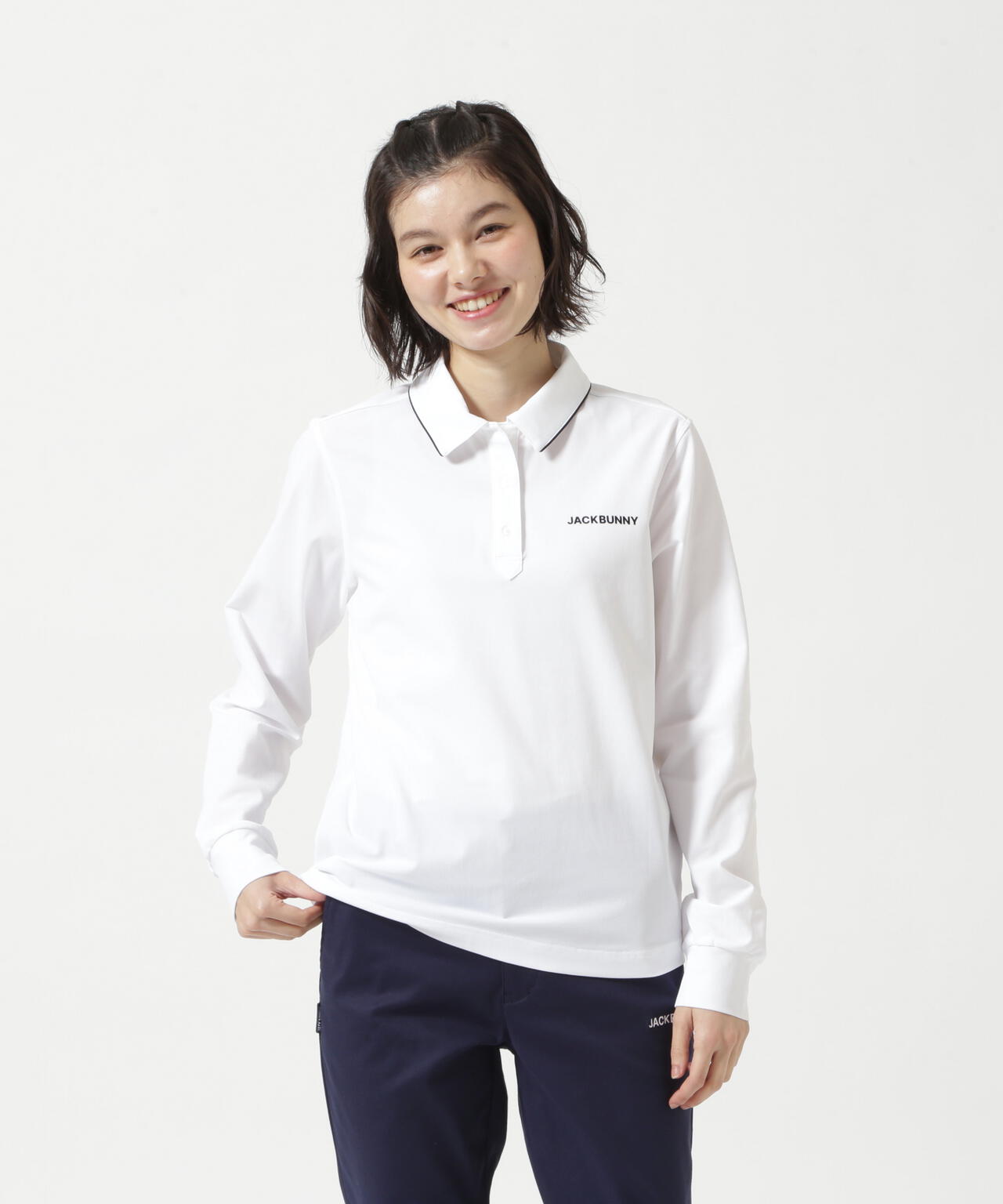DRYCUBE TECH 超速乾長袖ポロシャツ | Jack Bunny!!（ジャックバニー
