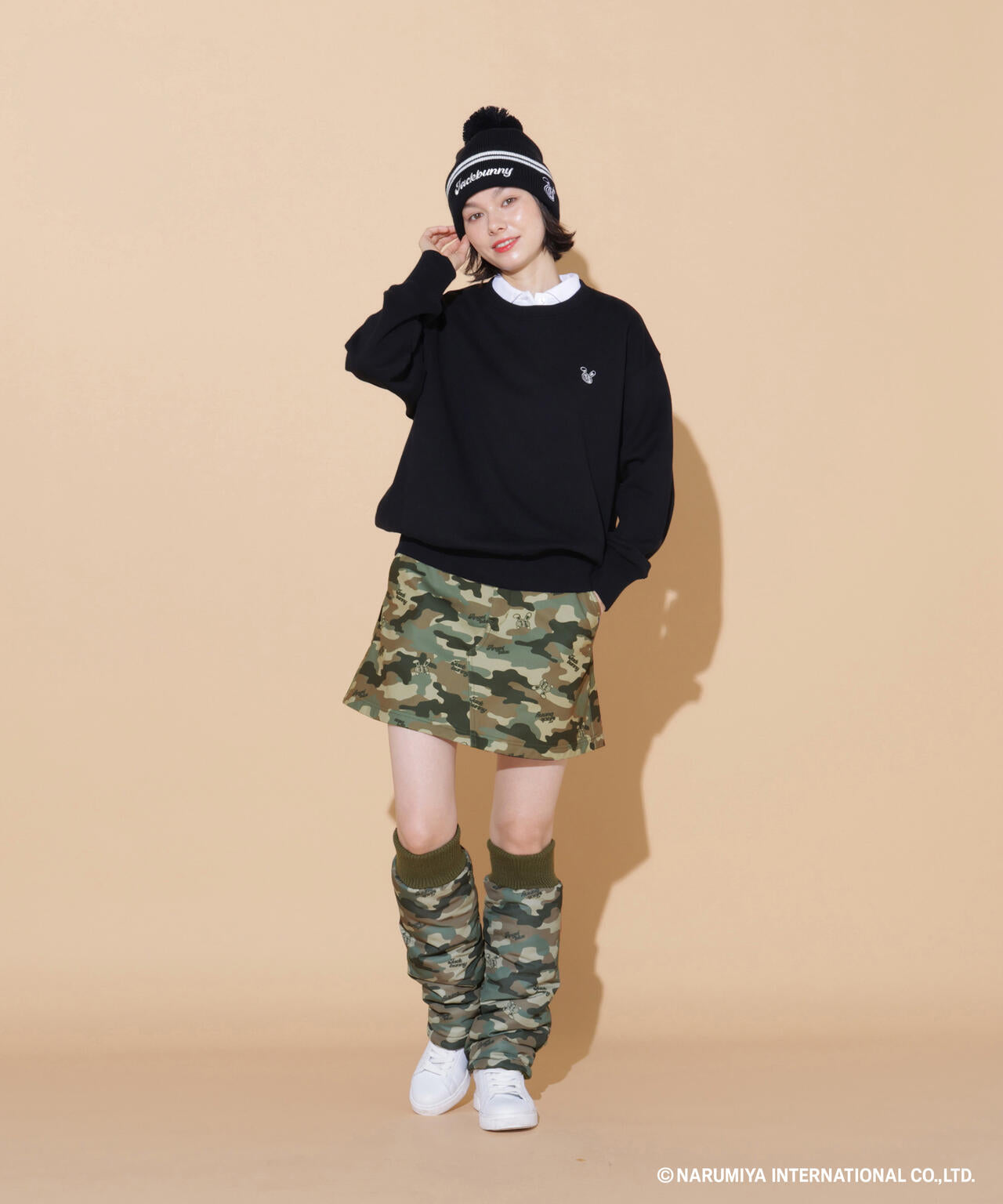 【一部店舗&公式オンライン限定】エンジェルブルーコラボ裏毛スウェットクルーネックプルオーバー