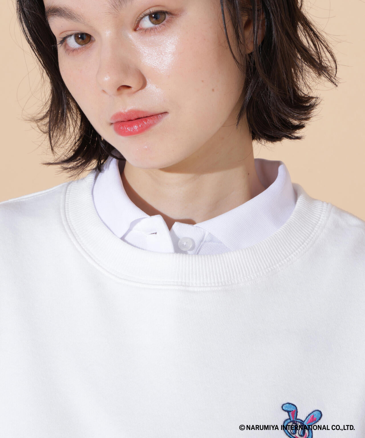 一部店舗&公式オンライン限定】エンジェルブルーコラボ裏毛スウェット