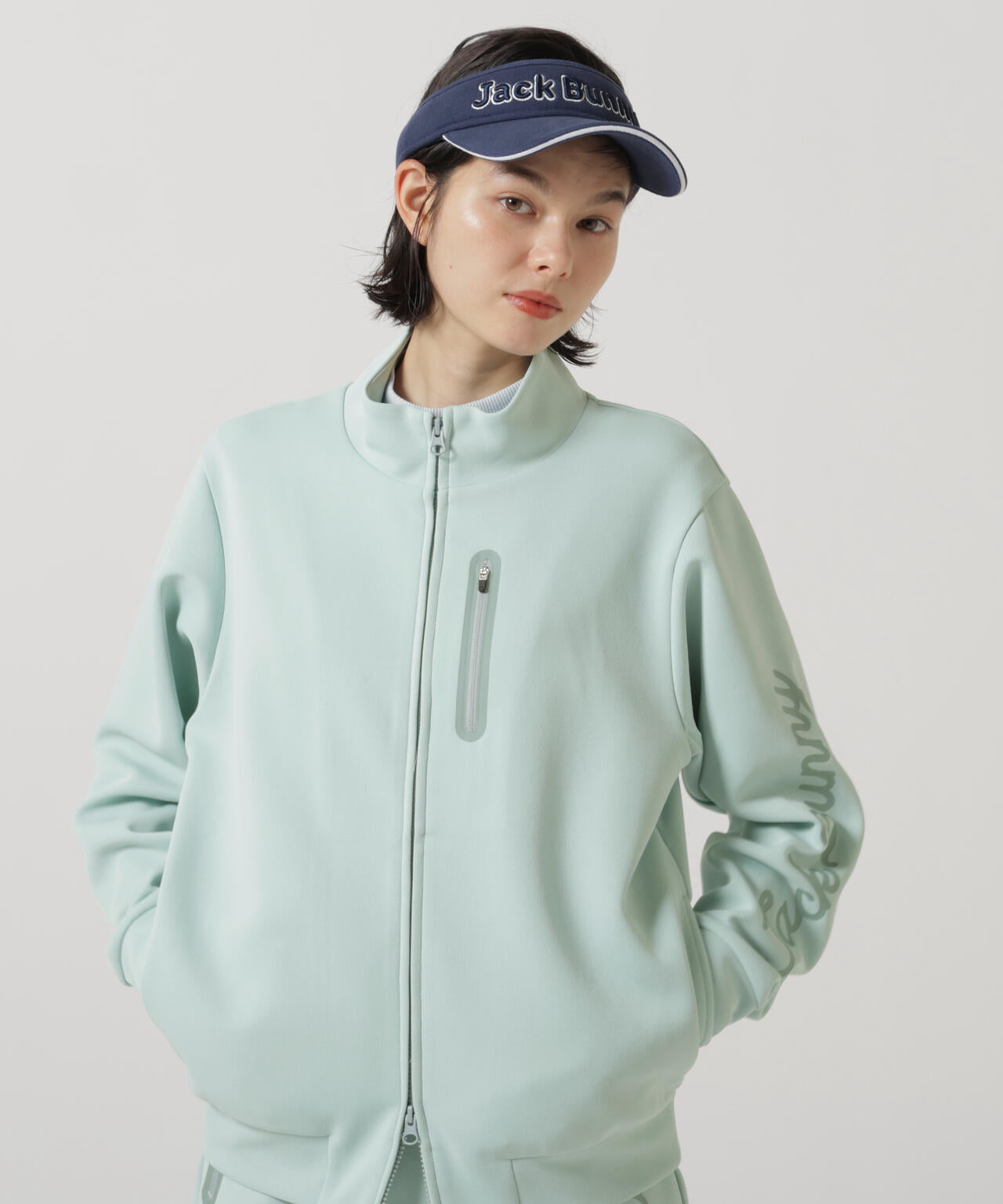 PEダンボールジップアップブルゾン | Jack Bunny!!（ジャックバニー