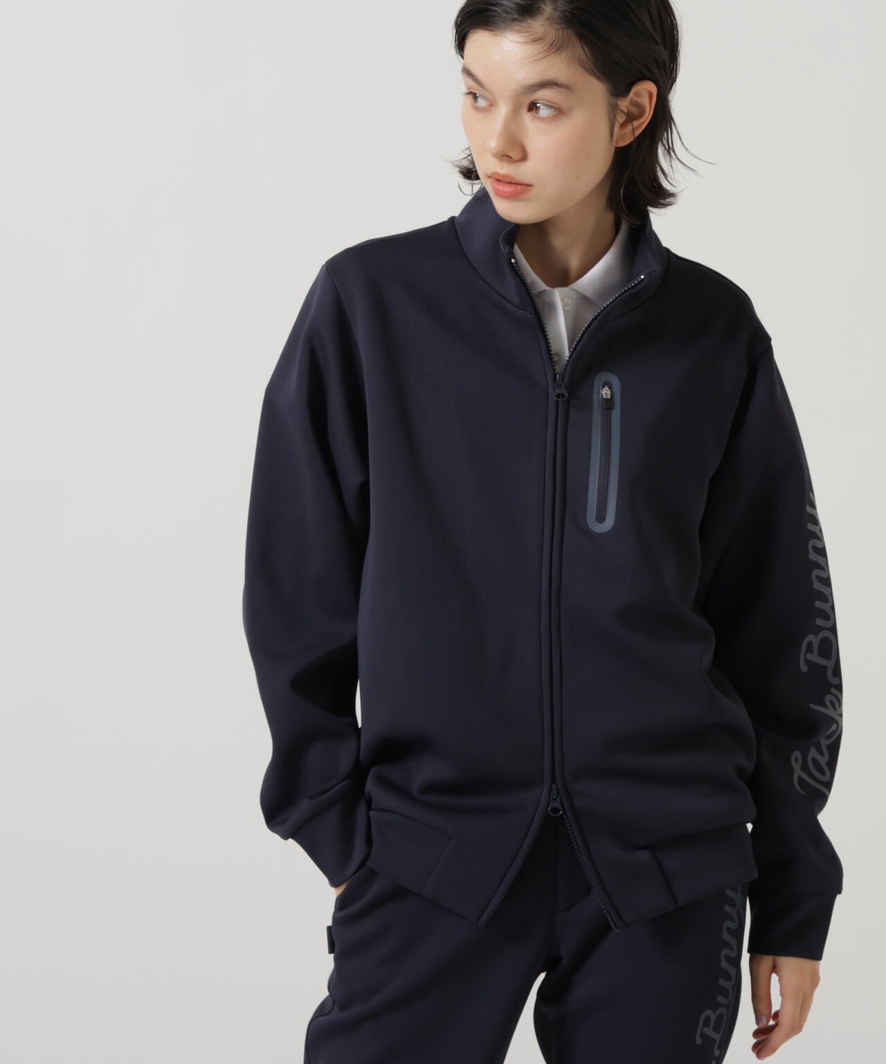 PEダンボールジップアップブルゾン | Jack Bunny!!（ジャックバニー