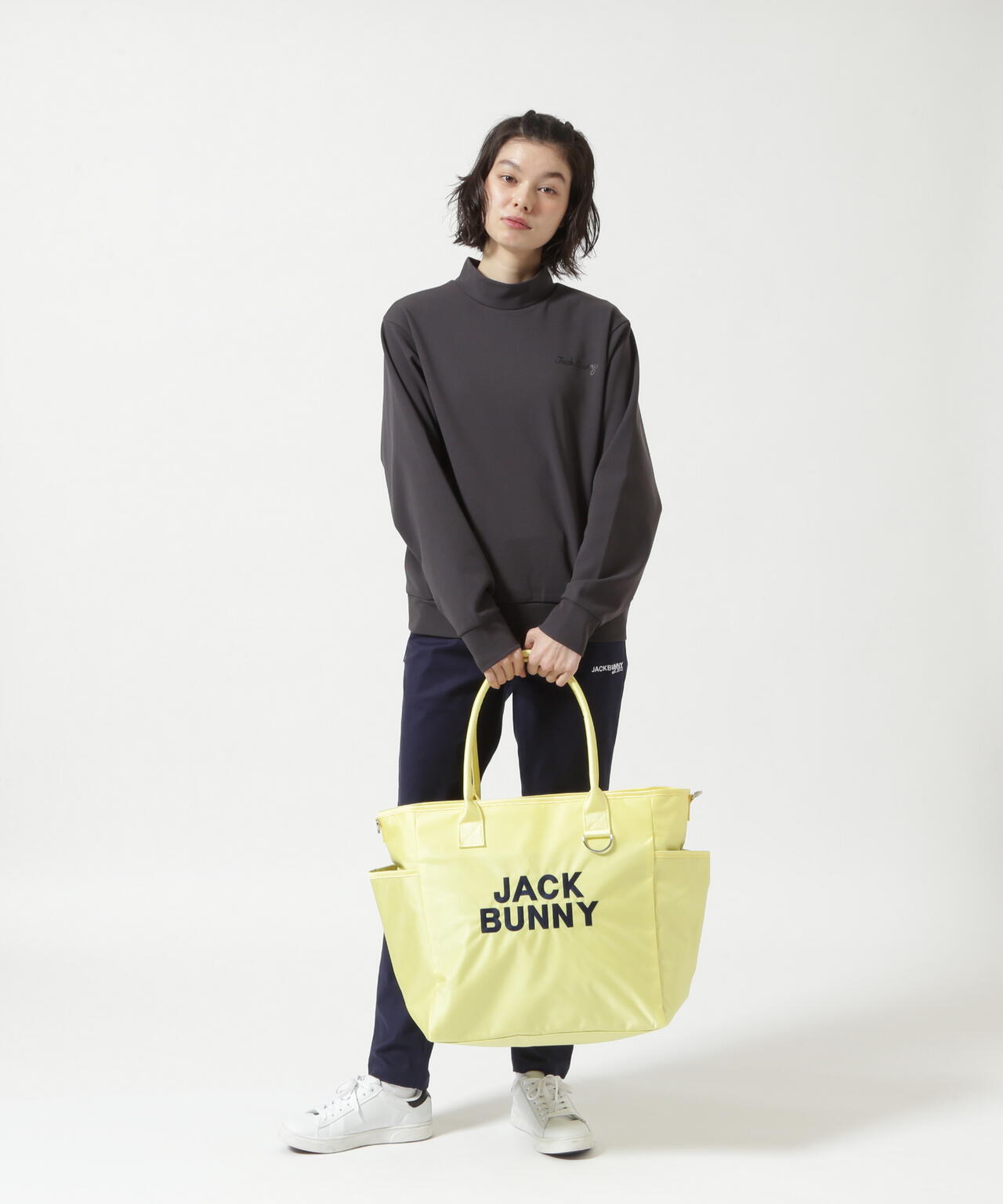 PEダンボール長袖モックネック | Jack Bunny!!（ジャックバニー