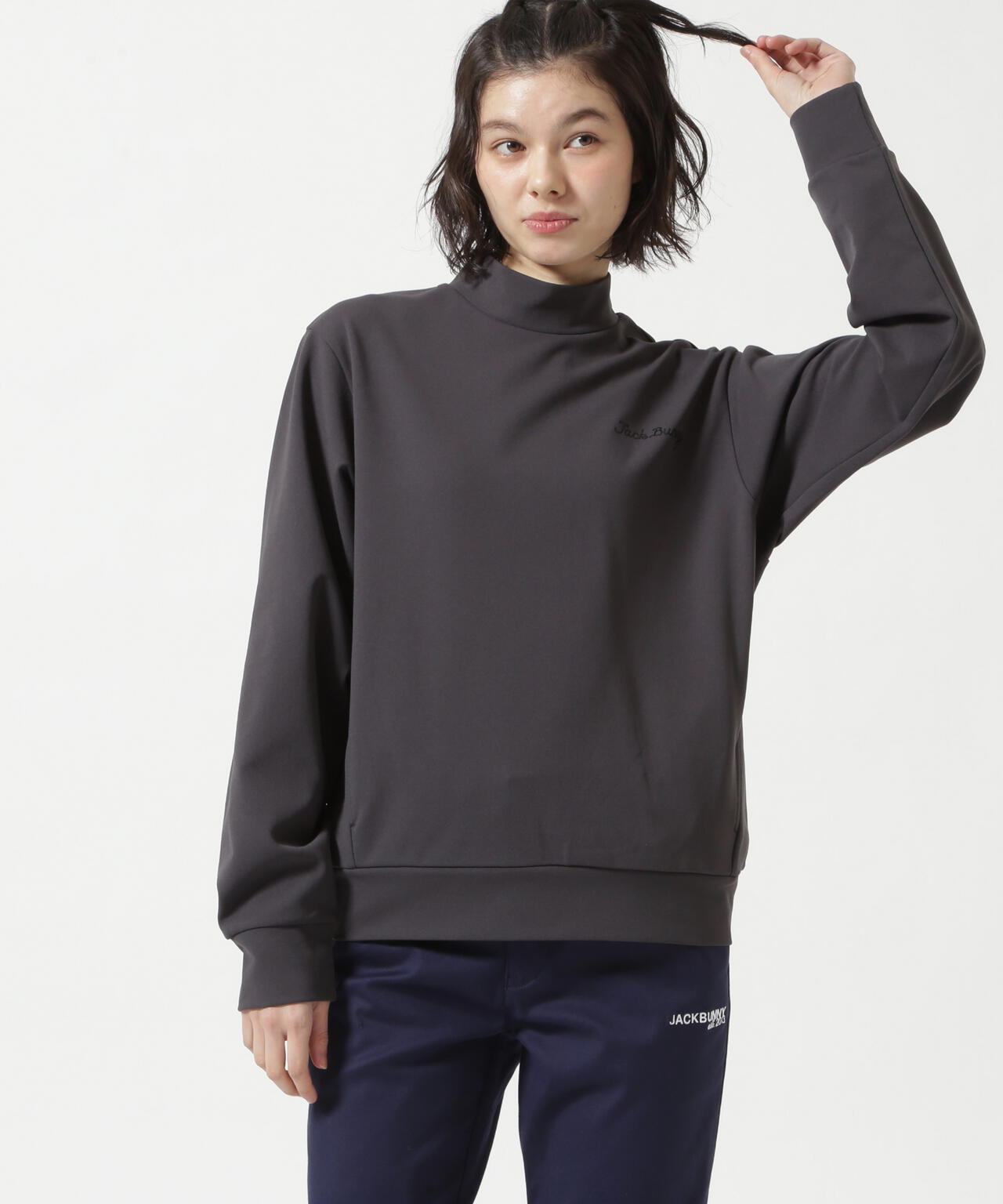 PEダンボール長袖モックネック | Jack Bunny!!（ジャックバニー