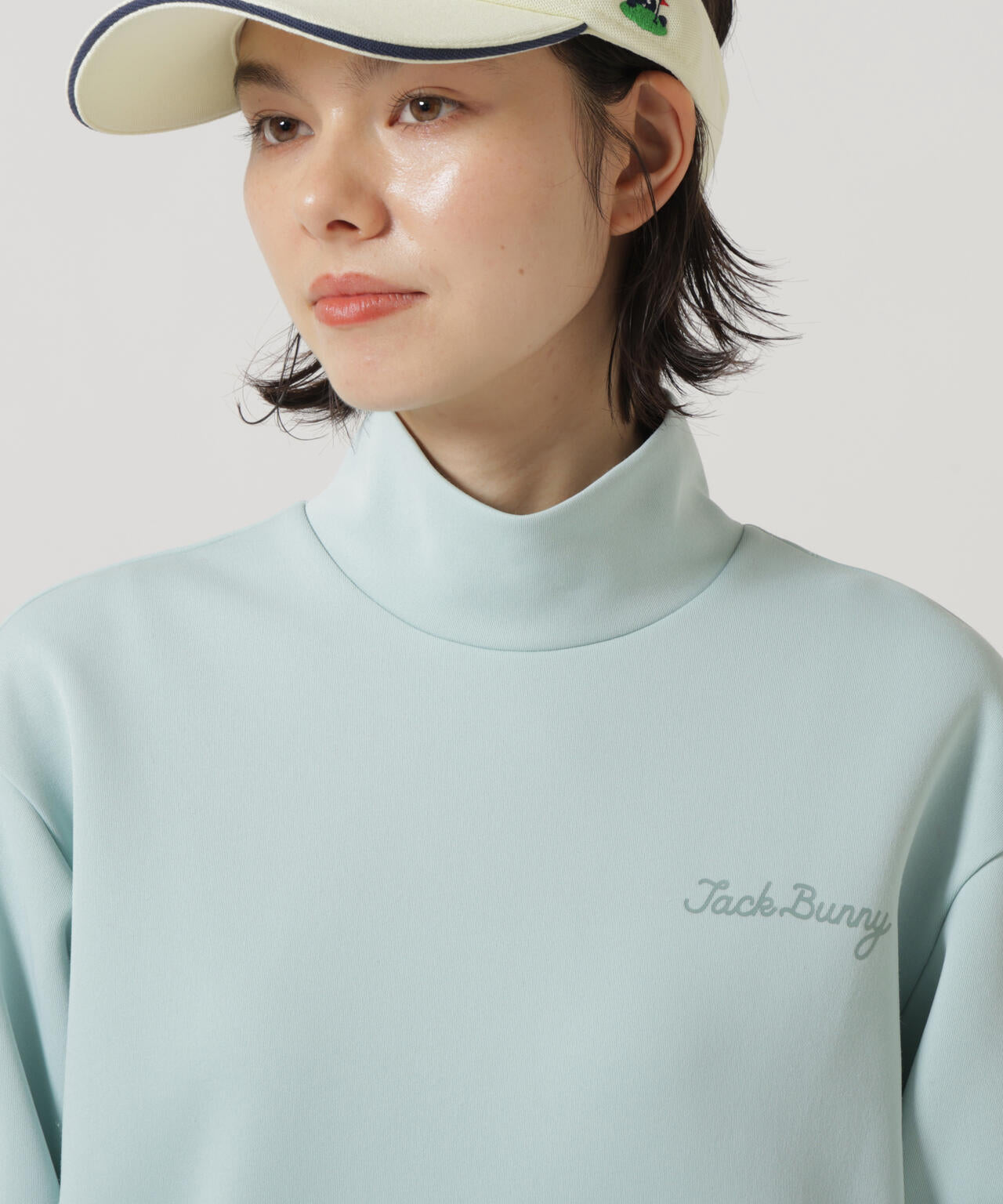 ジャックバニータートルロンT PEダンボール長袖モックネック | Jack Bunny!!（ジャックバニー
