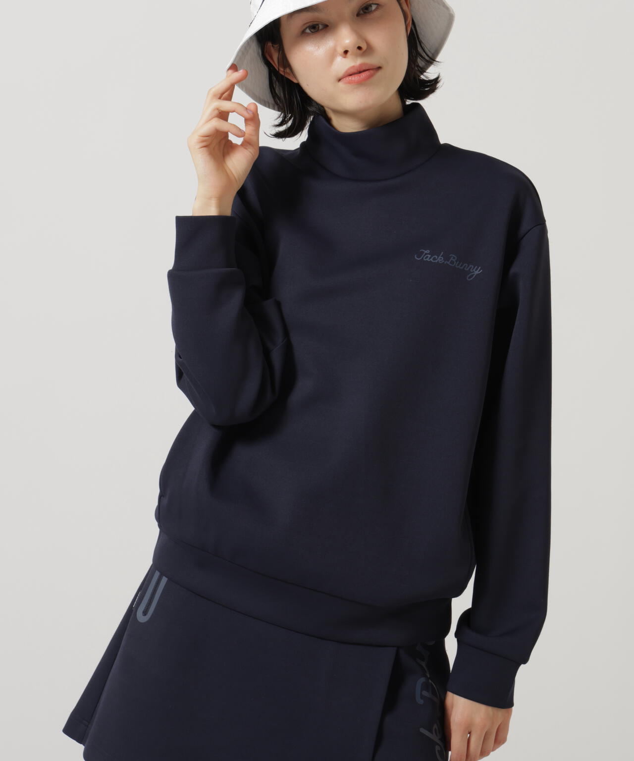 PEダンボール長袖モックネック | Jack Bunny!!（ジャックバニー
