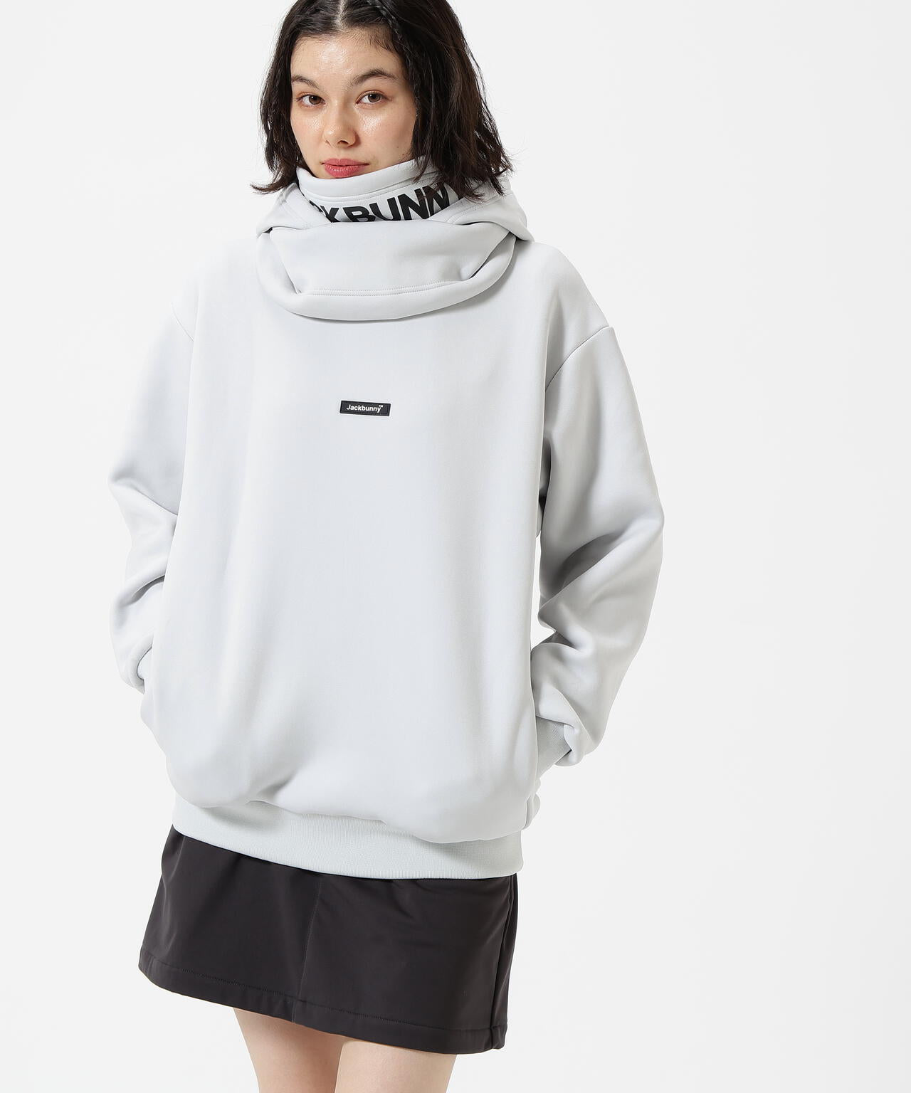 【JBMINT】KARUISHI バラクラバ一体型フーディプルオーバー