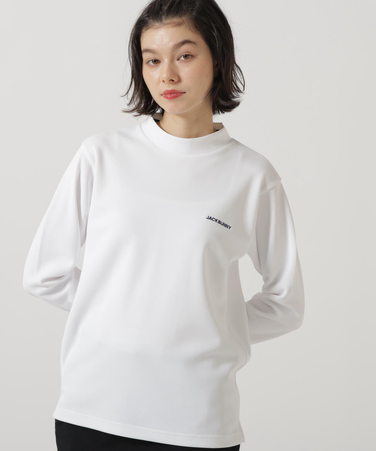 Octaダブルカノコ長袖モックネック | Jack Bunny!!（ジャックバニー