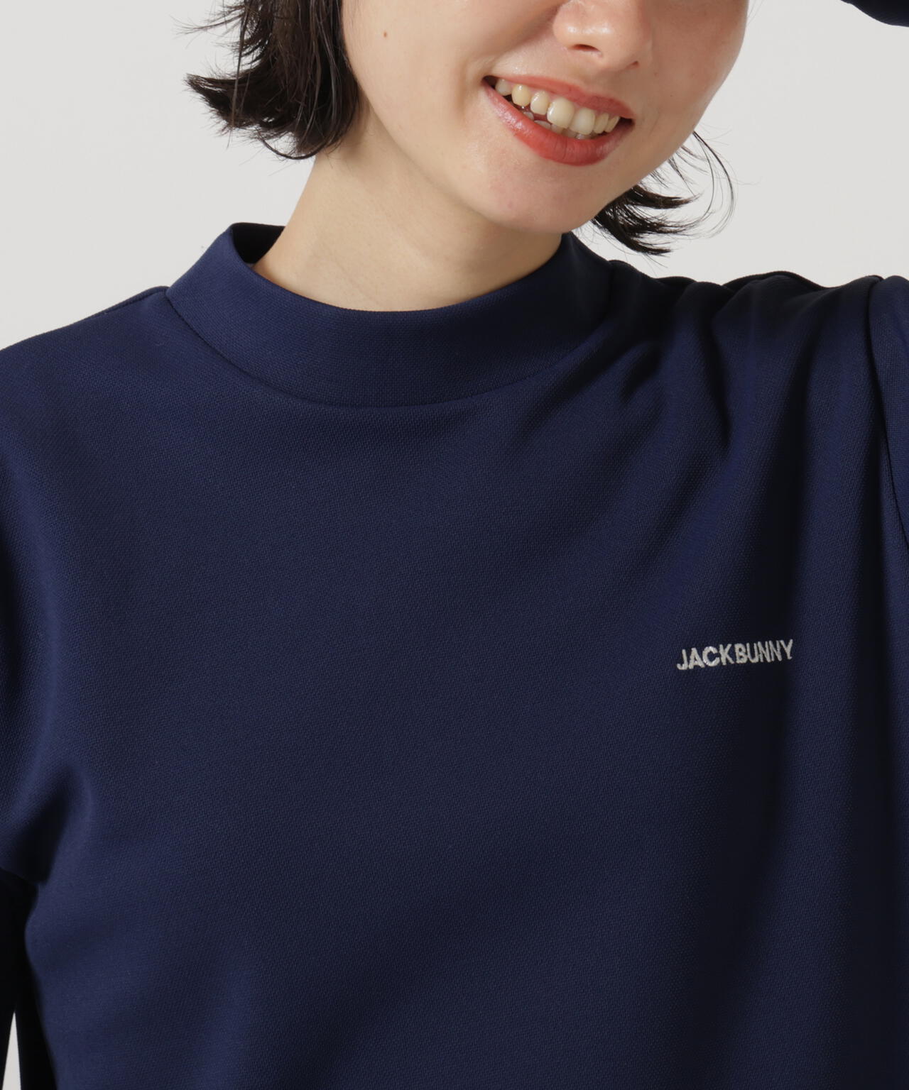 Octaダブルカノコ長袖モックネック | Jack Bunny!!（ジャックバニー