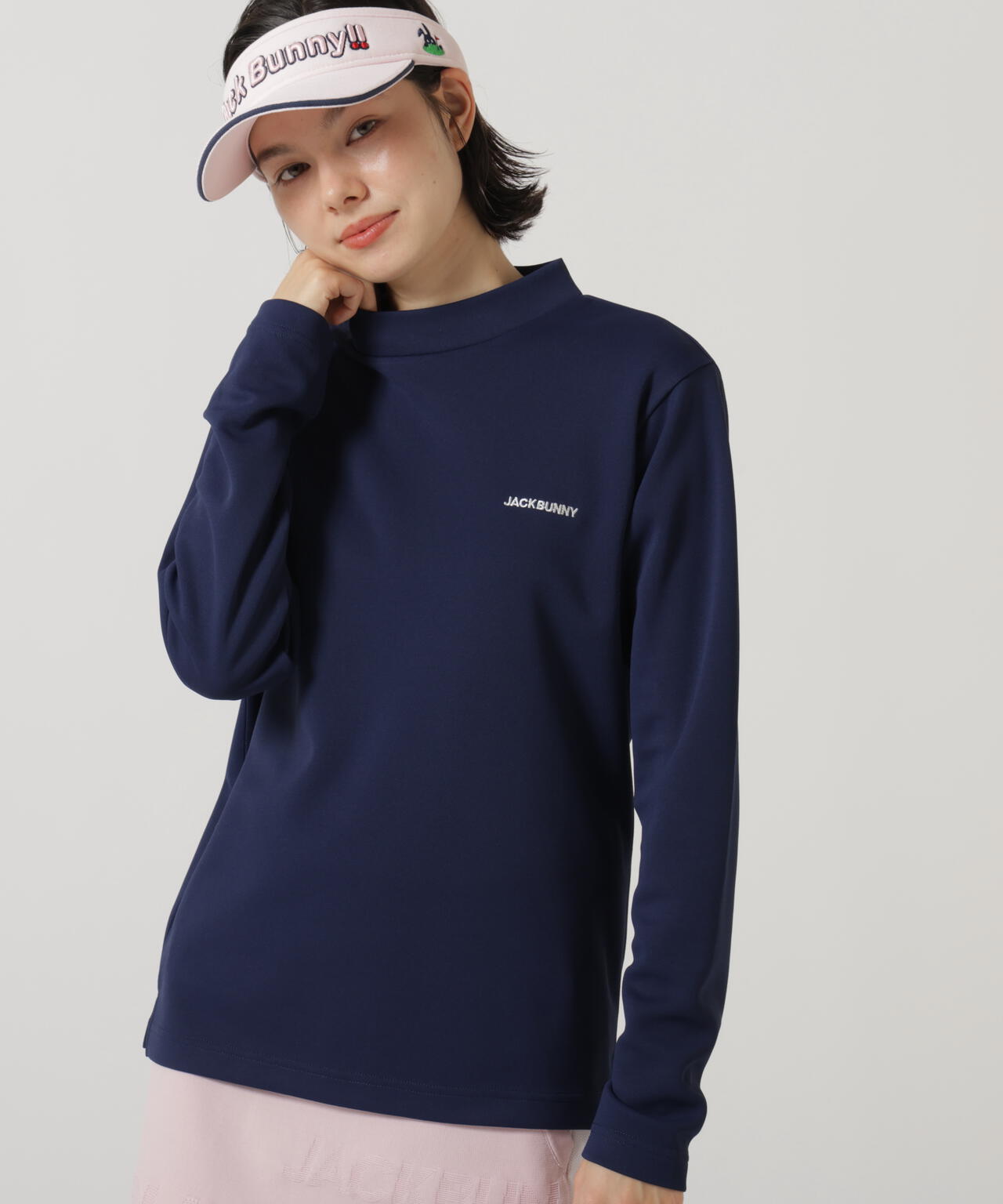 Octaダブルカノコ長袖モックネック | Jack Bunny!!（ジャックバニー