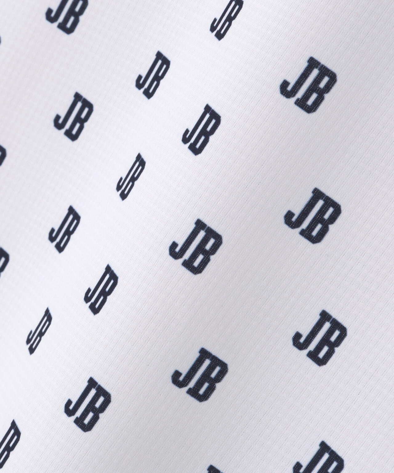 ロゴプリント半袖モックネックカットソー