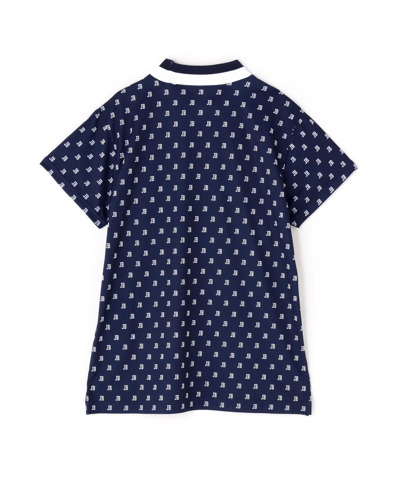 ロゴプリント半袖モックネックカットソー