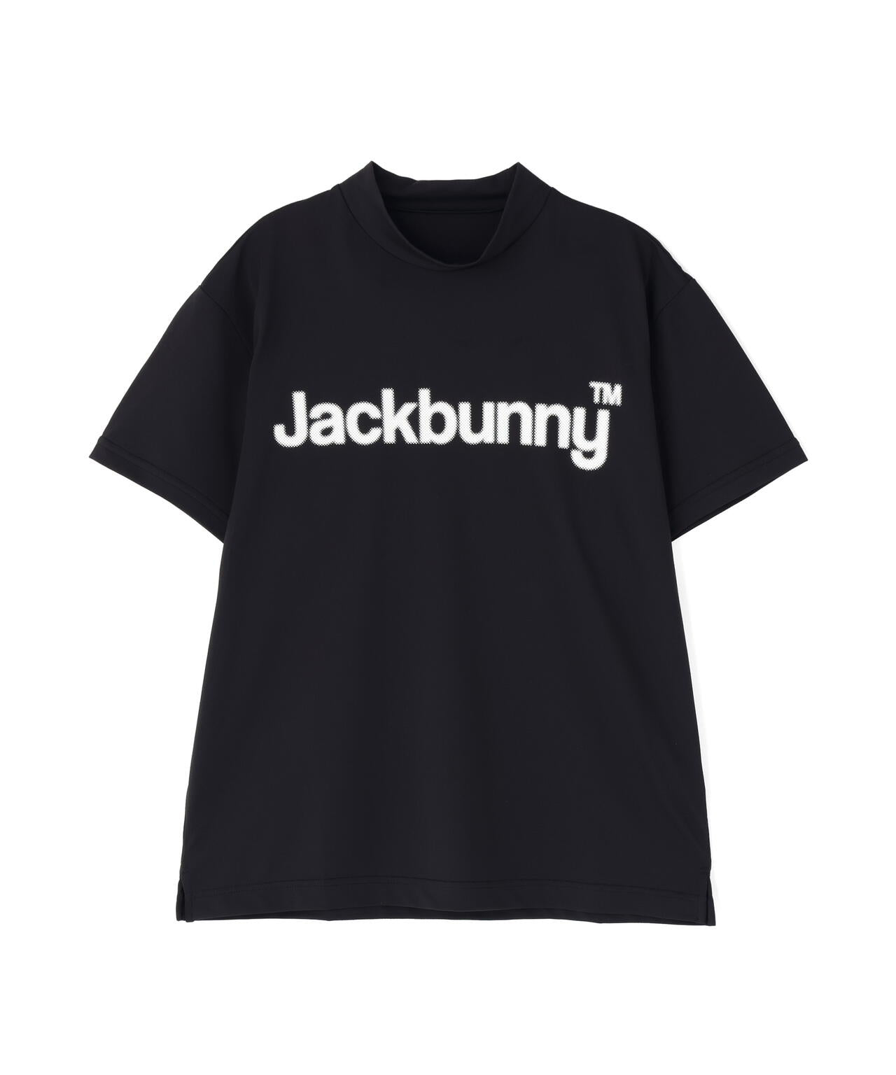 ハイストレッチ変形メッシュ半袖モックネックカットソー | Jack Bunny
