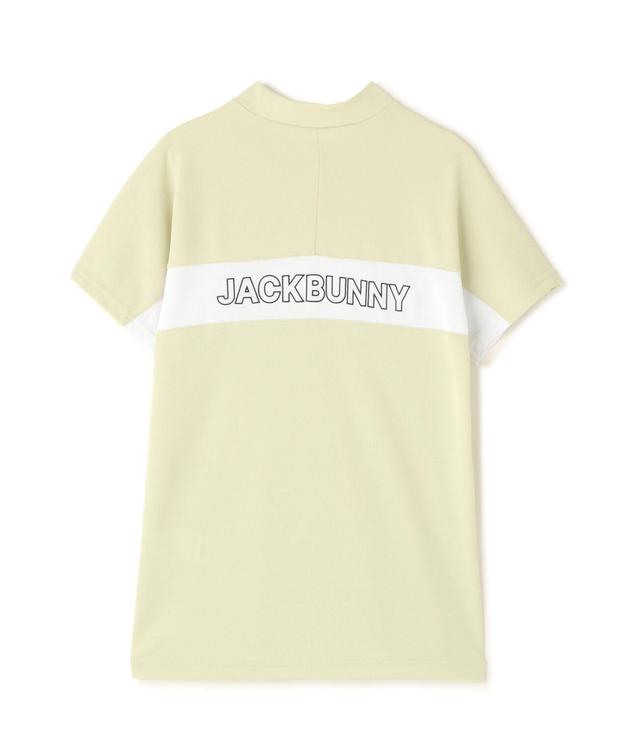 PEメッシュ半袖モックネックカットソー | Jack Bunny!!（ジャック
