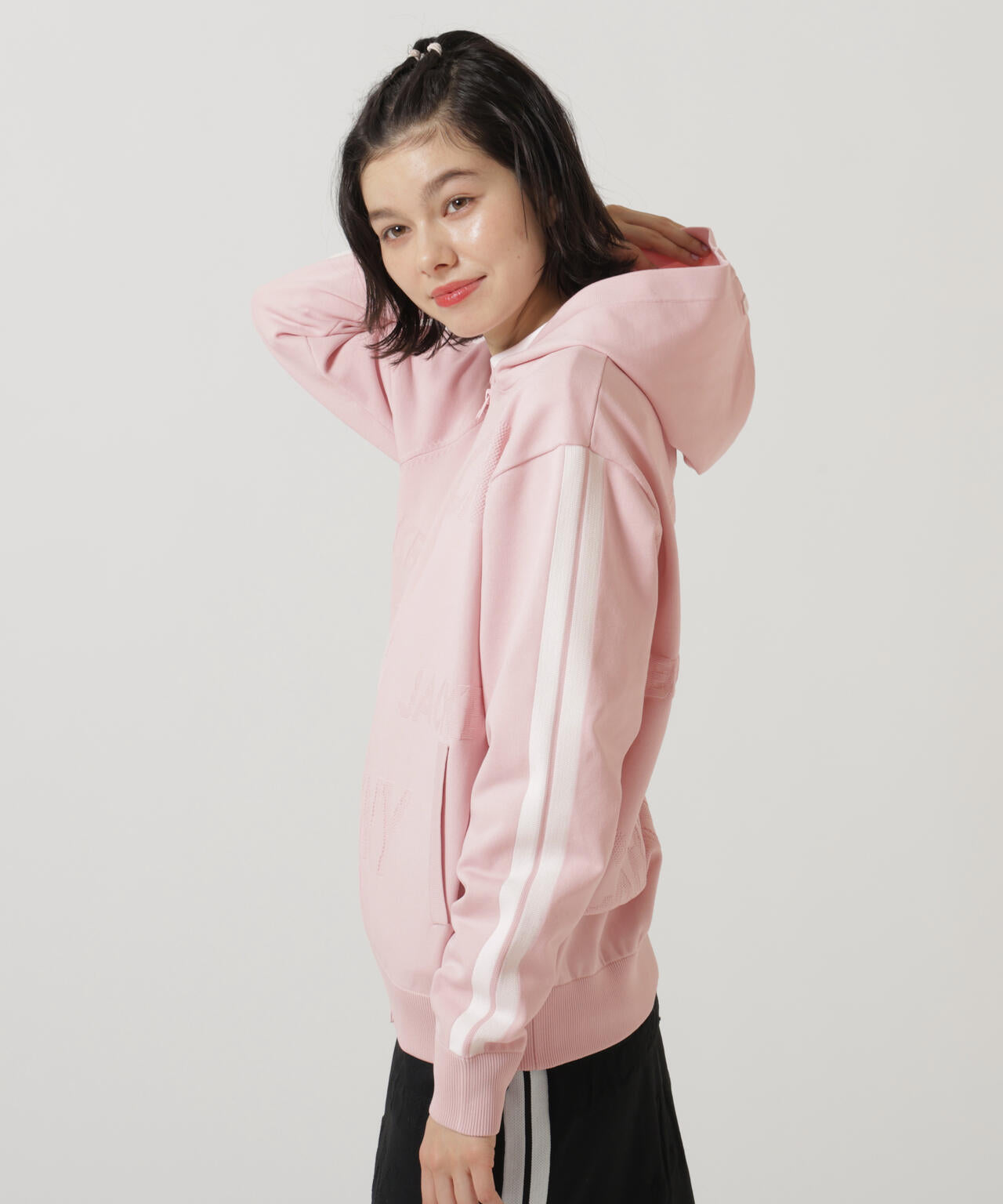 イージーケアPEロゴカノコフルジップニットフーディブルゾン | Jack