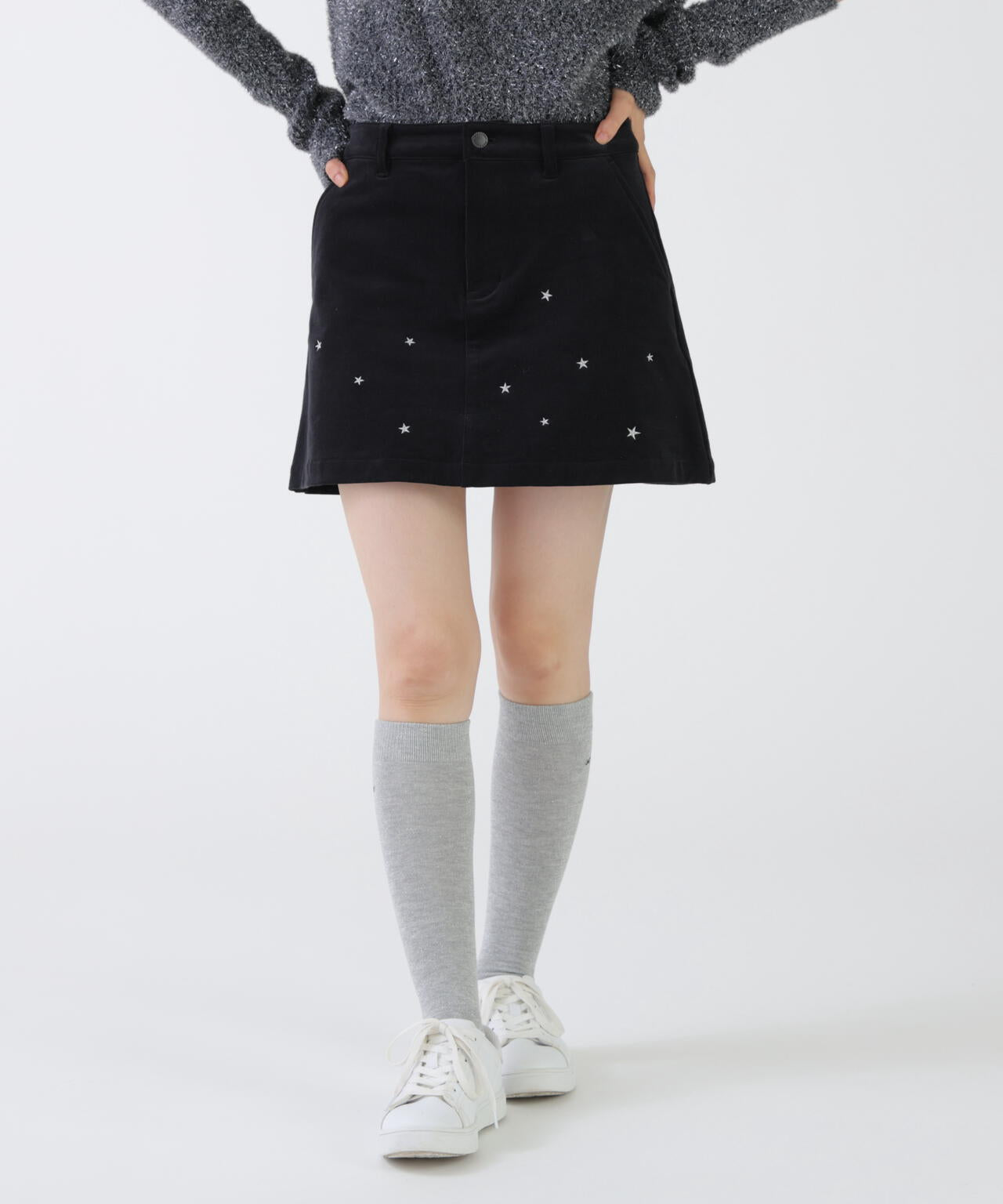 新品 Jack Bunny!! 2024年 ドビー二重織り裏起毛プリーツスカート 二重織コーデュロイ裏起毛スカート (WOMENS) | Jack Bunny!!（ジャック