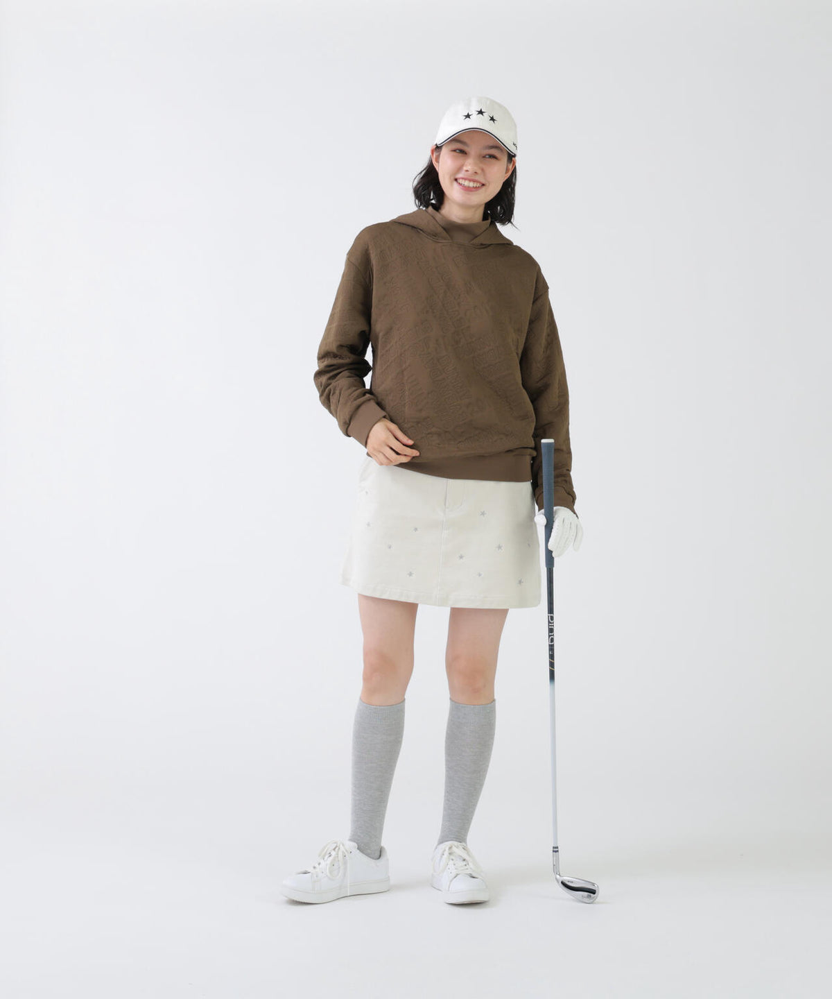二重織コーデュロイ裏起毛　スカート