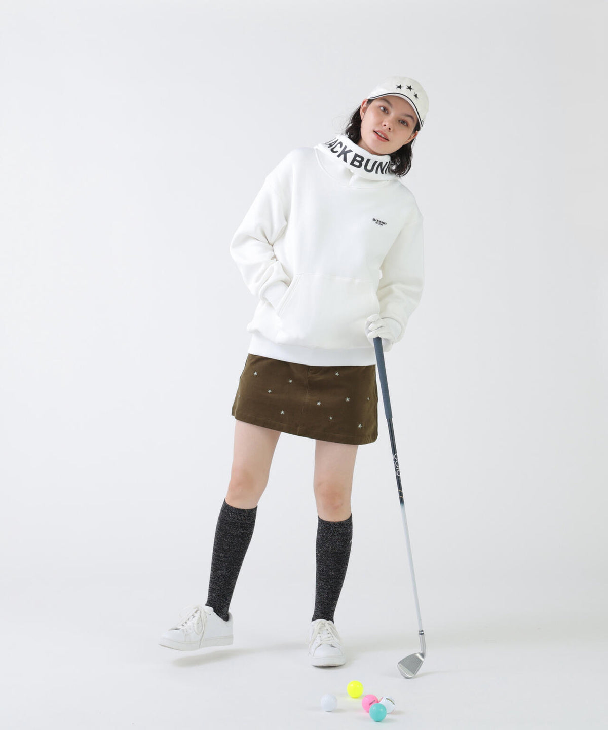 二重織コーデュロイ裏起毛　スカート