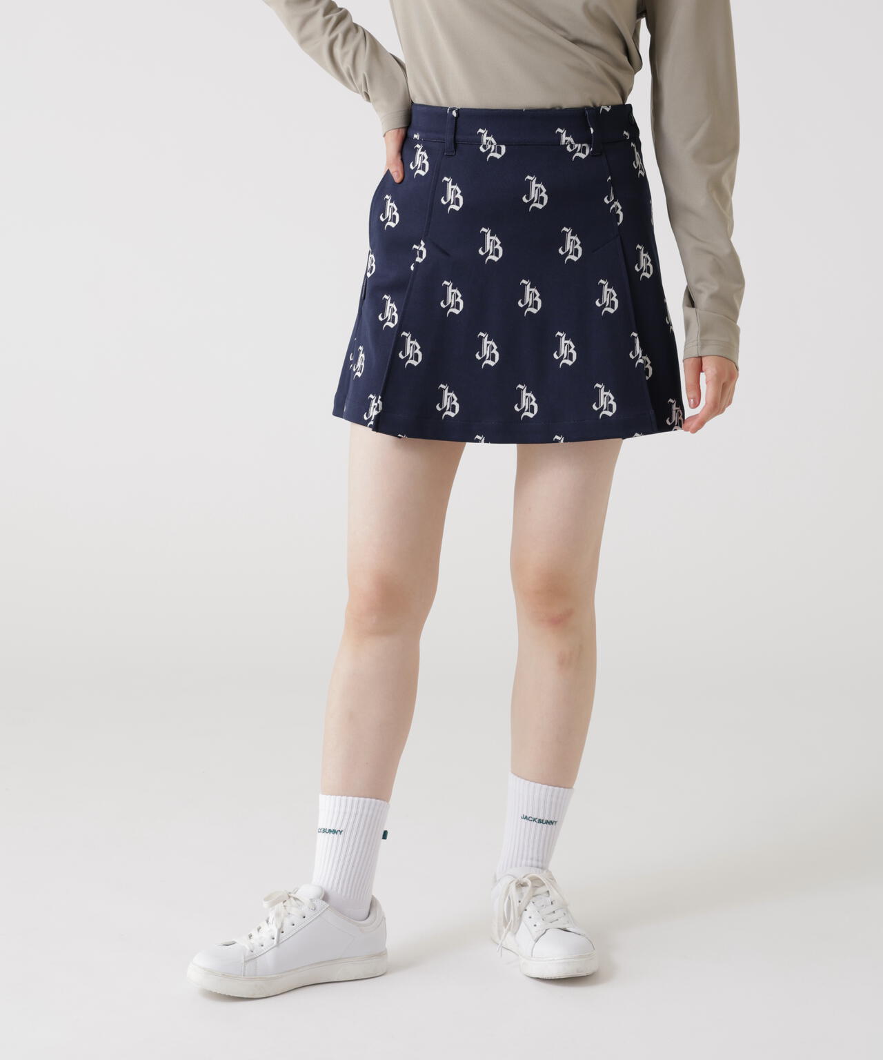 ゴシックロゴジャガードスカート (WOMENS) | Jack Bunny!!（ジャック