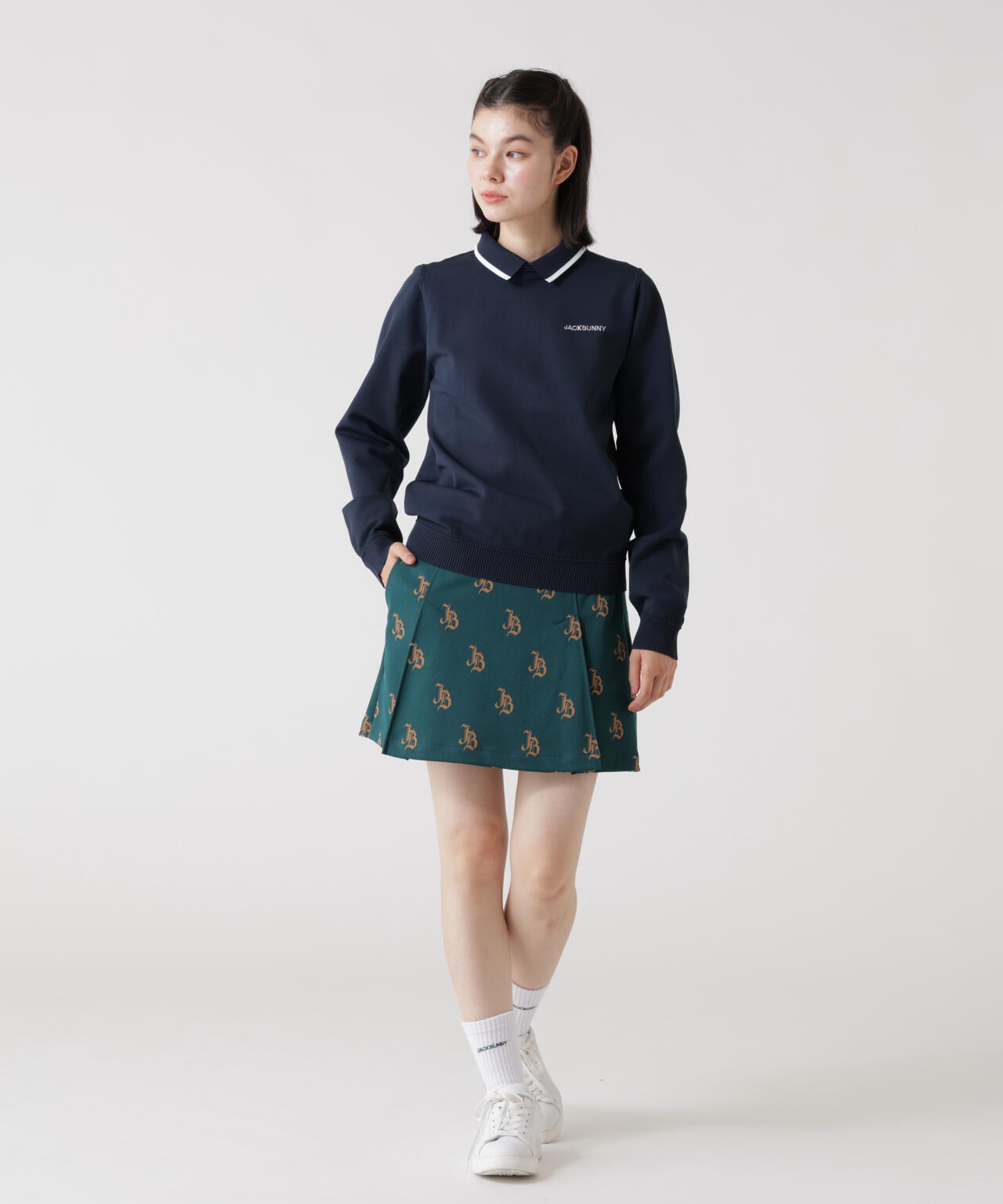 ゴシックロゴジャガードスカート (WOMENS) | Jack Bunny!!（ジャック