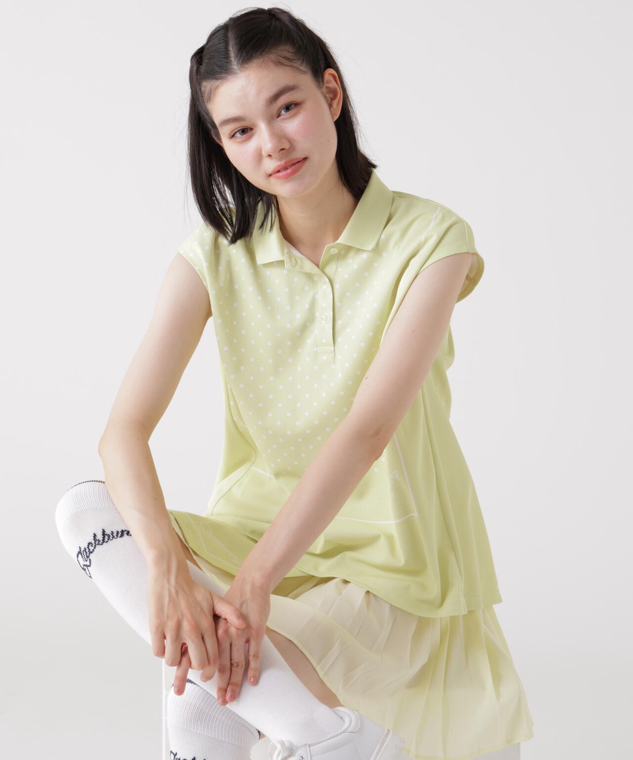 ASEIYARNライトワッフルフレンチポロシャツ (WOMENS) | Jack Bunny