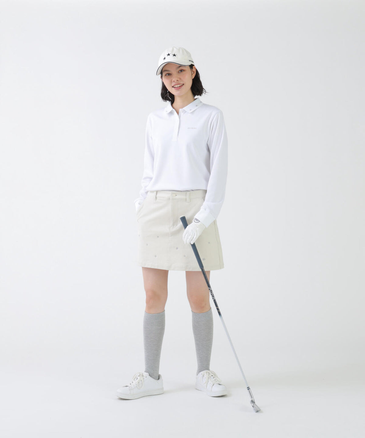 EPIXソフトタッチ&ストレッチ長袖ポロシャツ (WOMENS)
