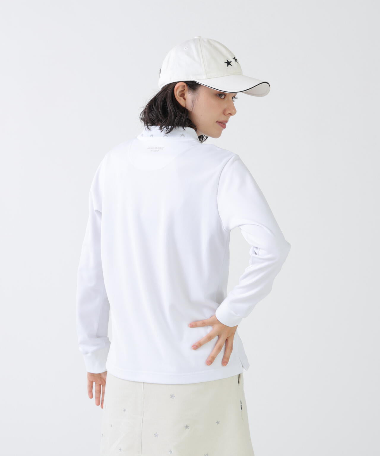 EPIXソフトタッチ&ストレッチ長袖ポロシャツ (WOMENS) | Jack Bunny