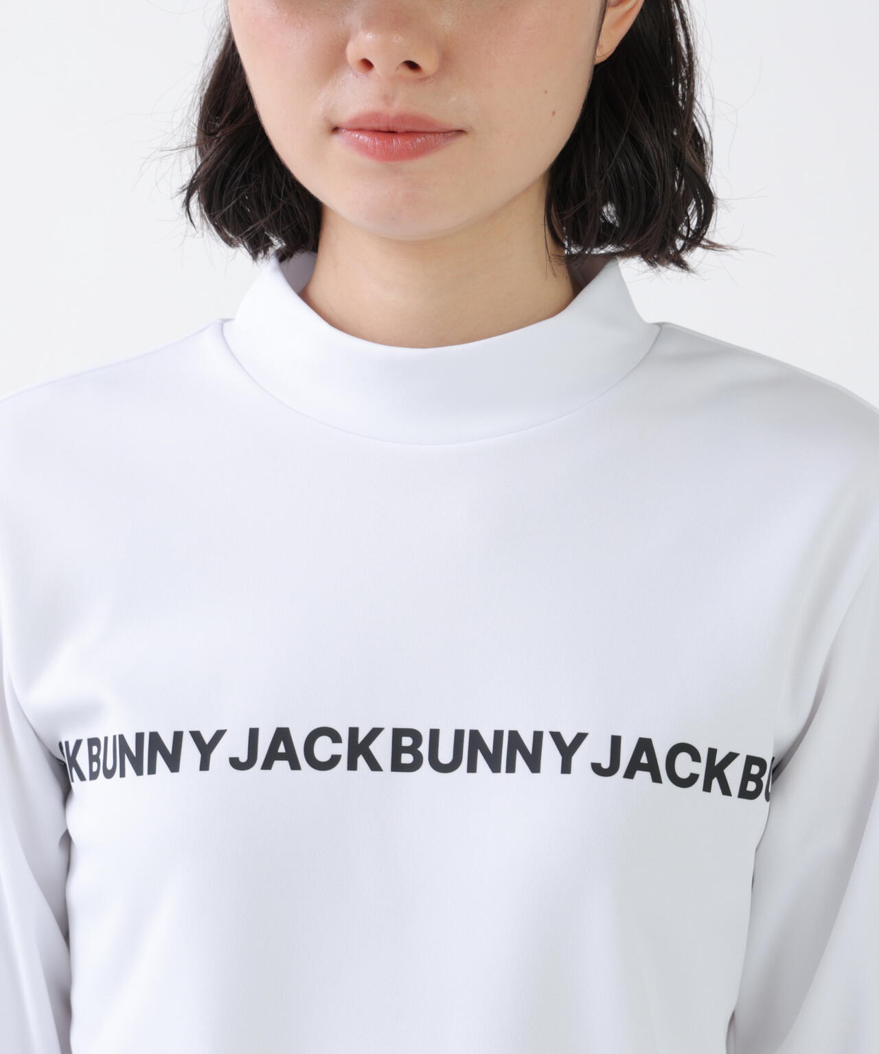 EPIXソフトタッチ&ストレッチ長袖モックネック (WOMENS) | Jack Bunny
