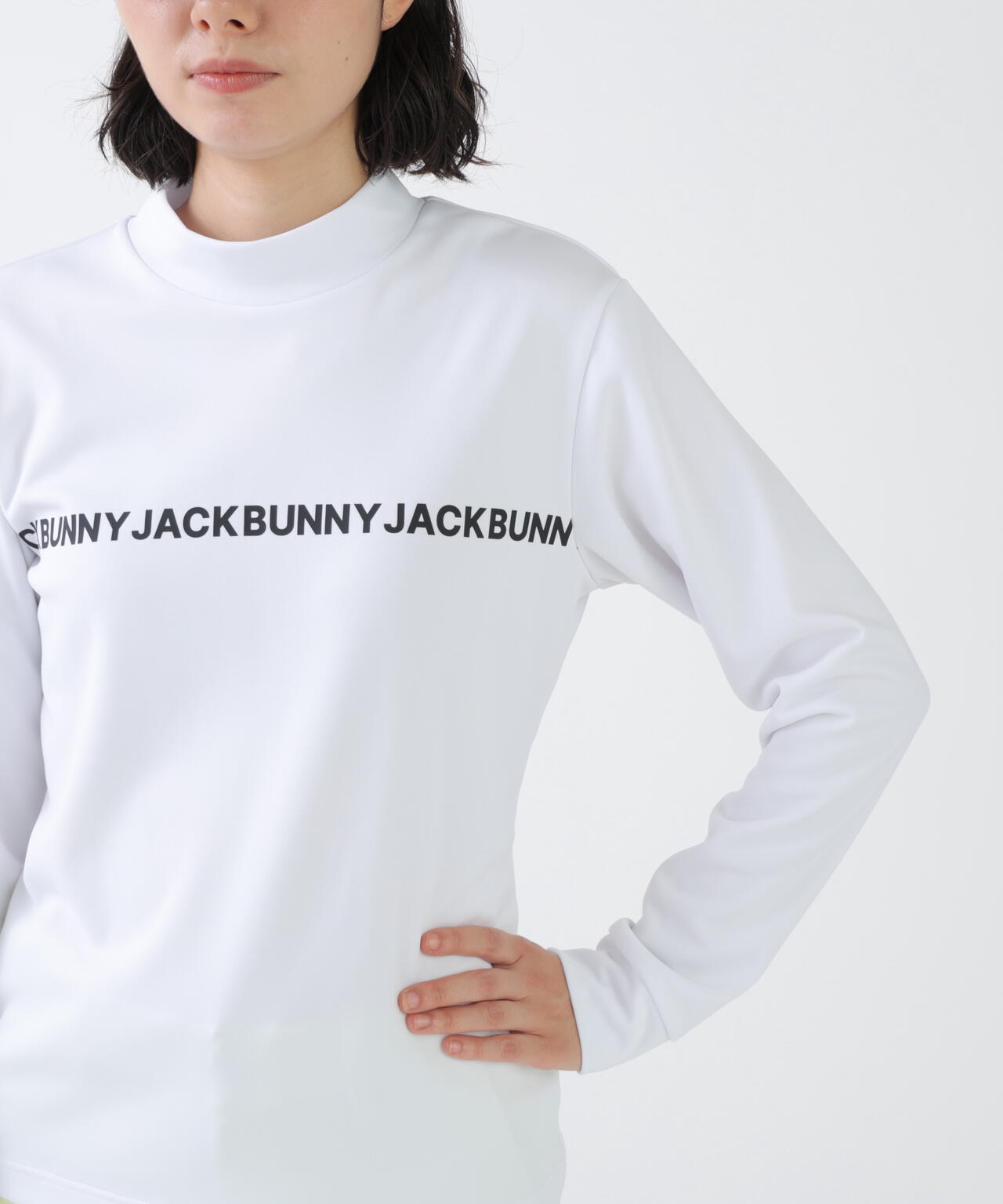 EPIXソフトタッチ&ストレッチ長袖モックネック (WOMENS) | Jack Bunny