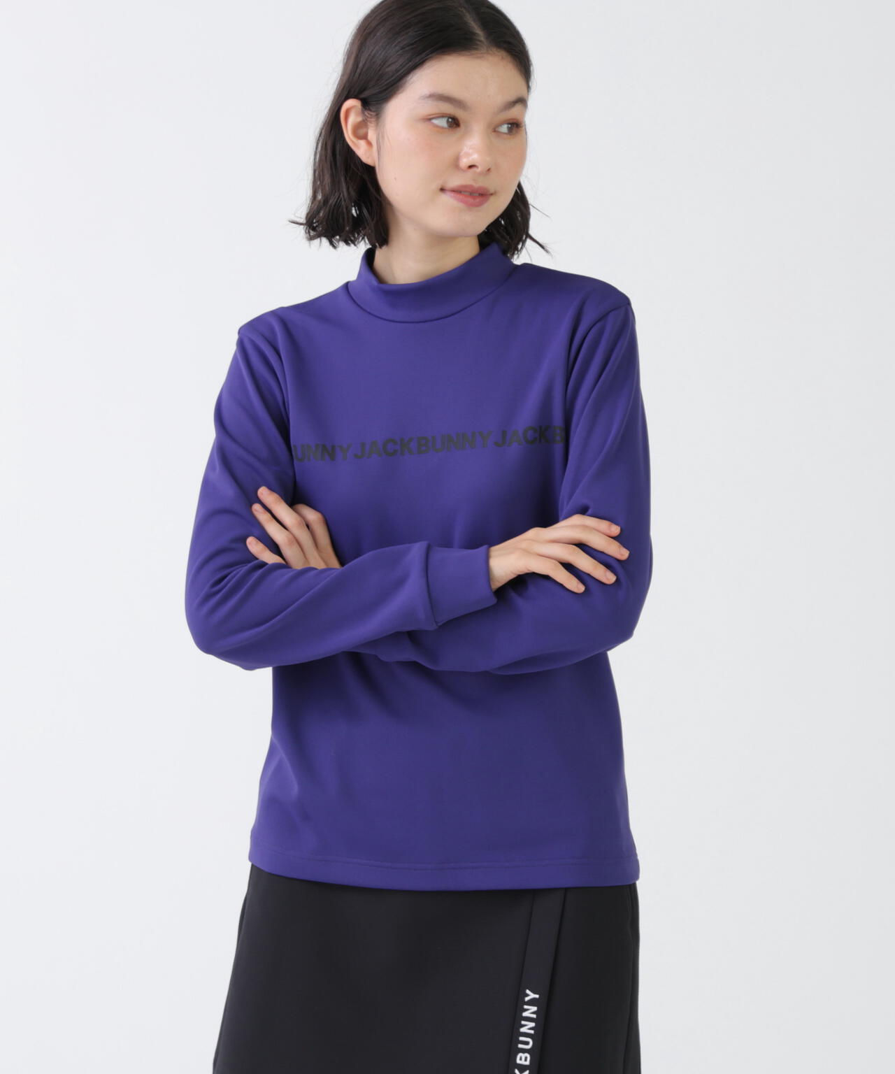 EPIXソフトタッチ&ストレッチ長袖モックネック (WOMENS) | Jack Bunny