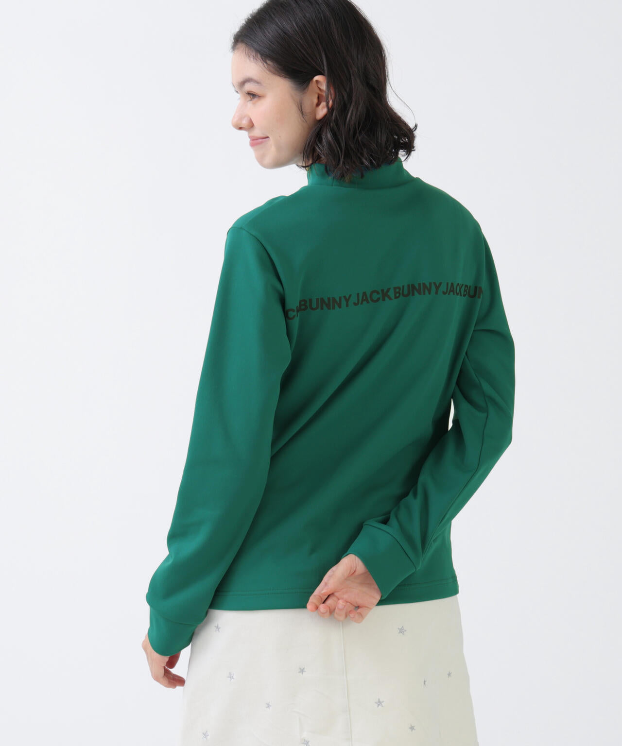 EPIXソフトタッチ&ストレッチ長袖モックネック (WOMENS) | Jack Bunny
