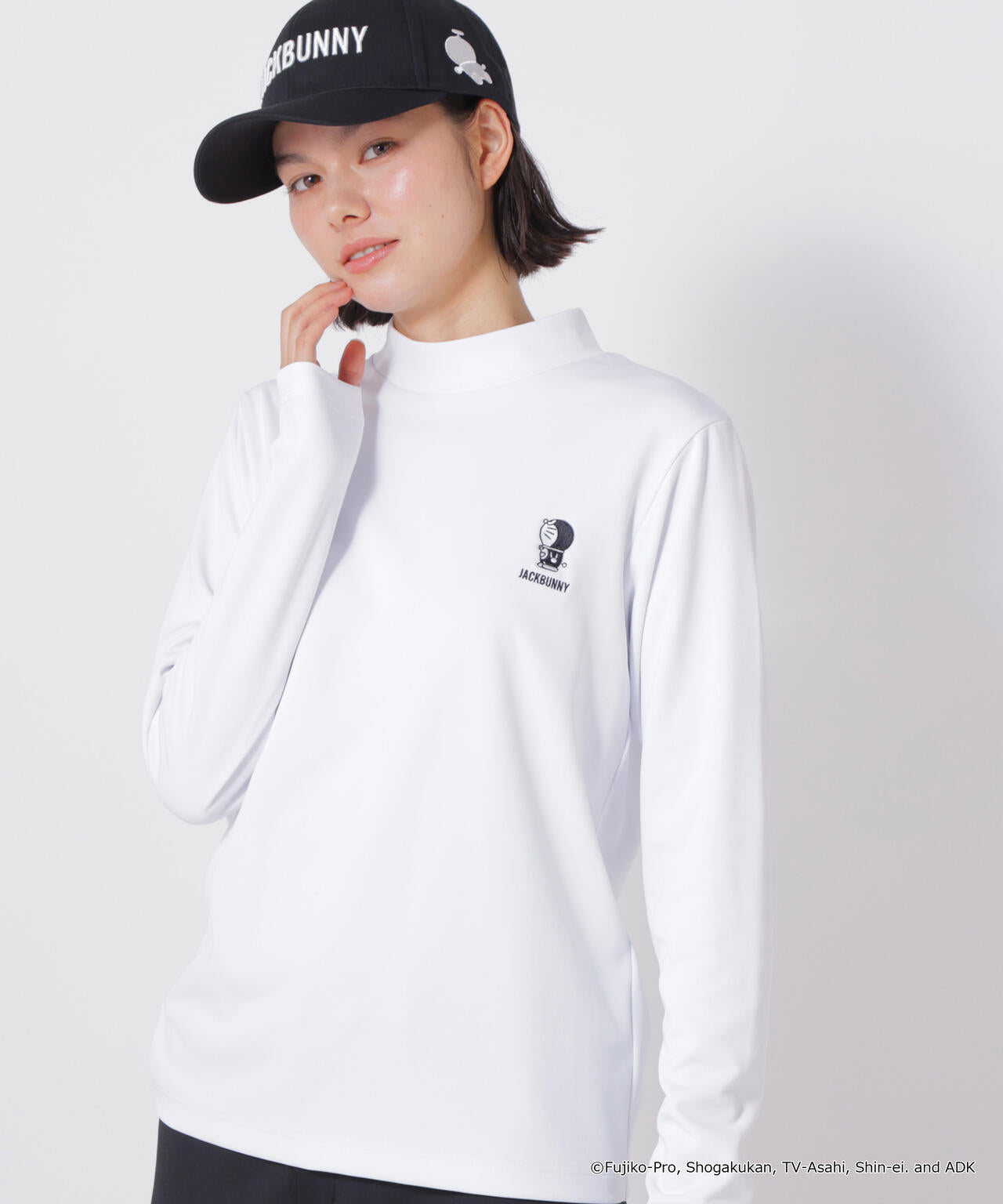ドラえもん] 長袖モックネック (WOMENS) | Jack Bunny!!（ジャック
