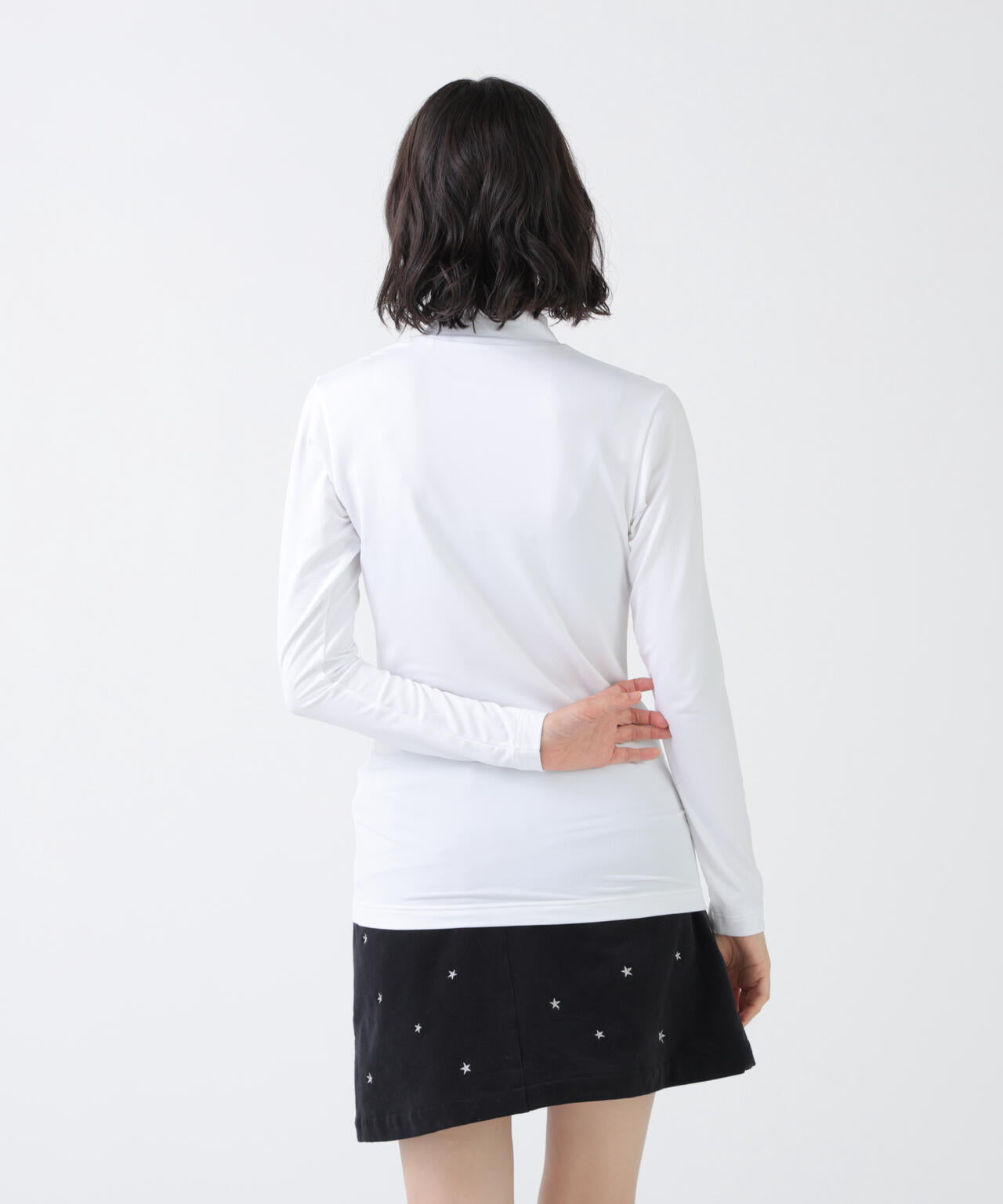 ソフトタッチ起毛長袖モックネックインナー (WOMENS) | Jack Bunny