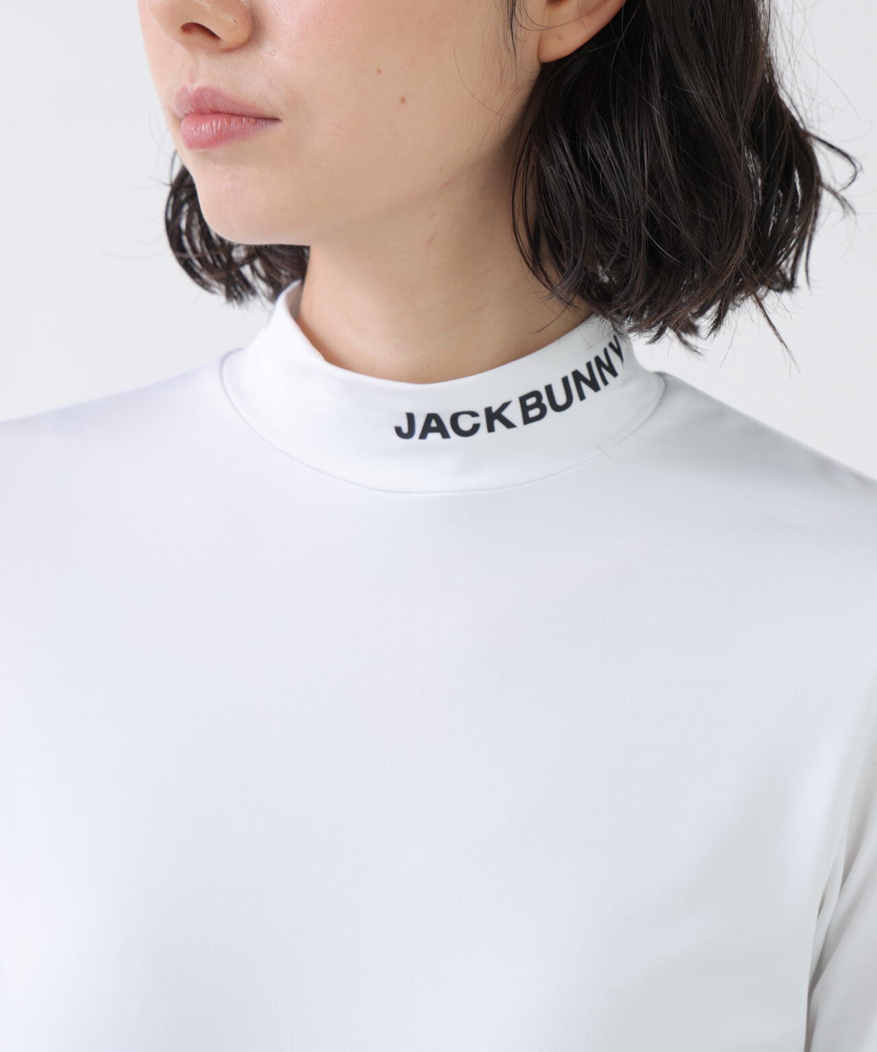 ソフトタッチ起毛長袖モックネックインナー (WOMENS) | Jack Bunny