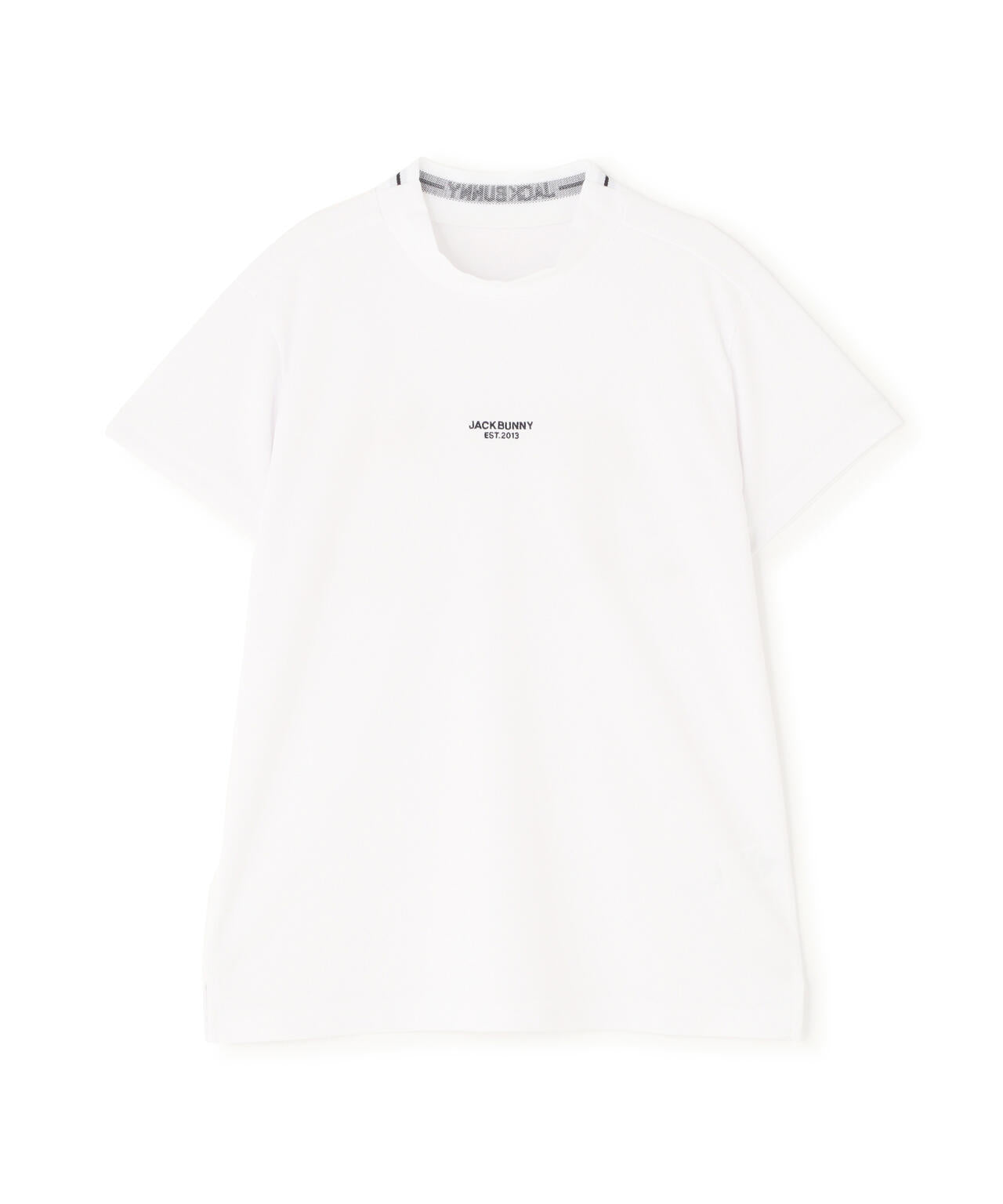 サンベールUVカットカノコ半袖モックネックカットソー