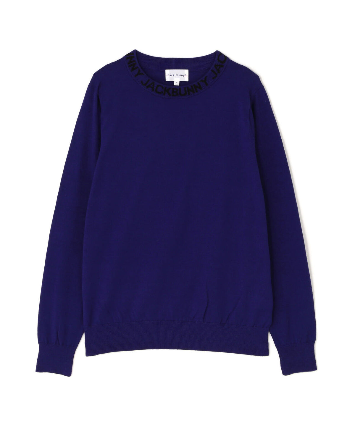 カシミヤタッチ　クルーネックニット