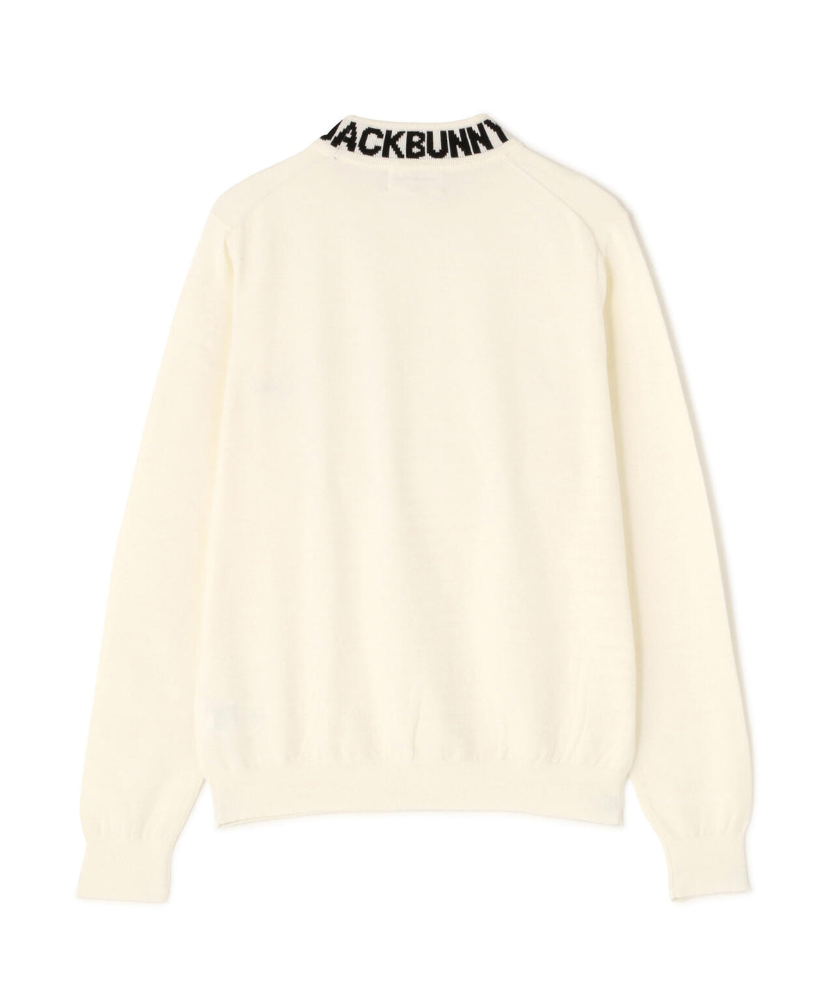 カシミヤタッチ　モックネックニット