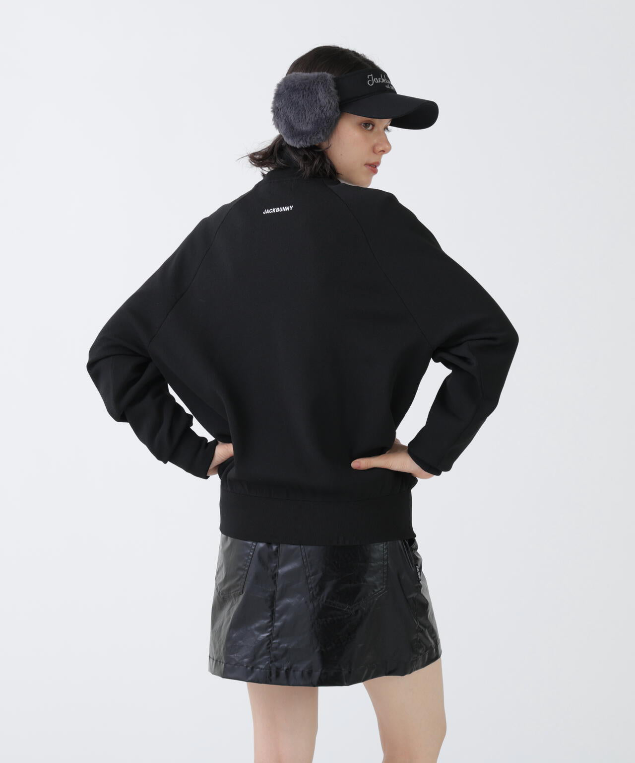 イージーケアスタージャガードハイネックニットプルオーバー (WOMENS