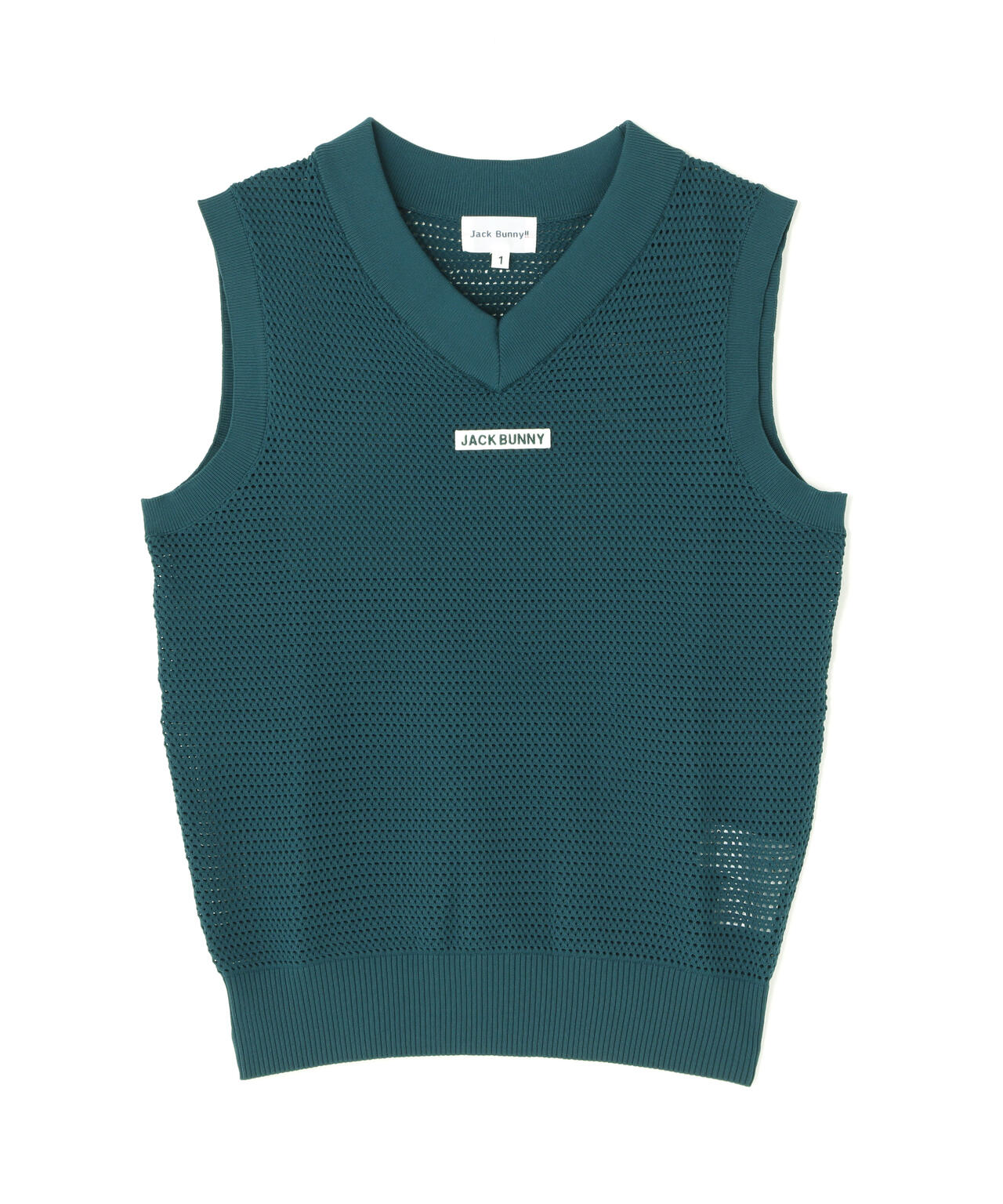 henrikvibskov/ニットベスト イージーケアキューブメッシュVネックニットベスト (WOMENS) | Jack