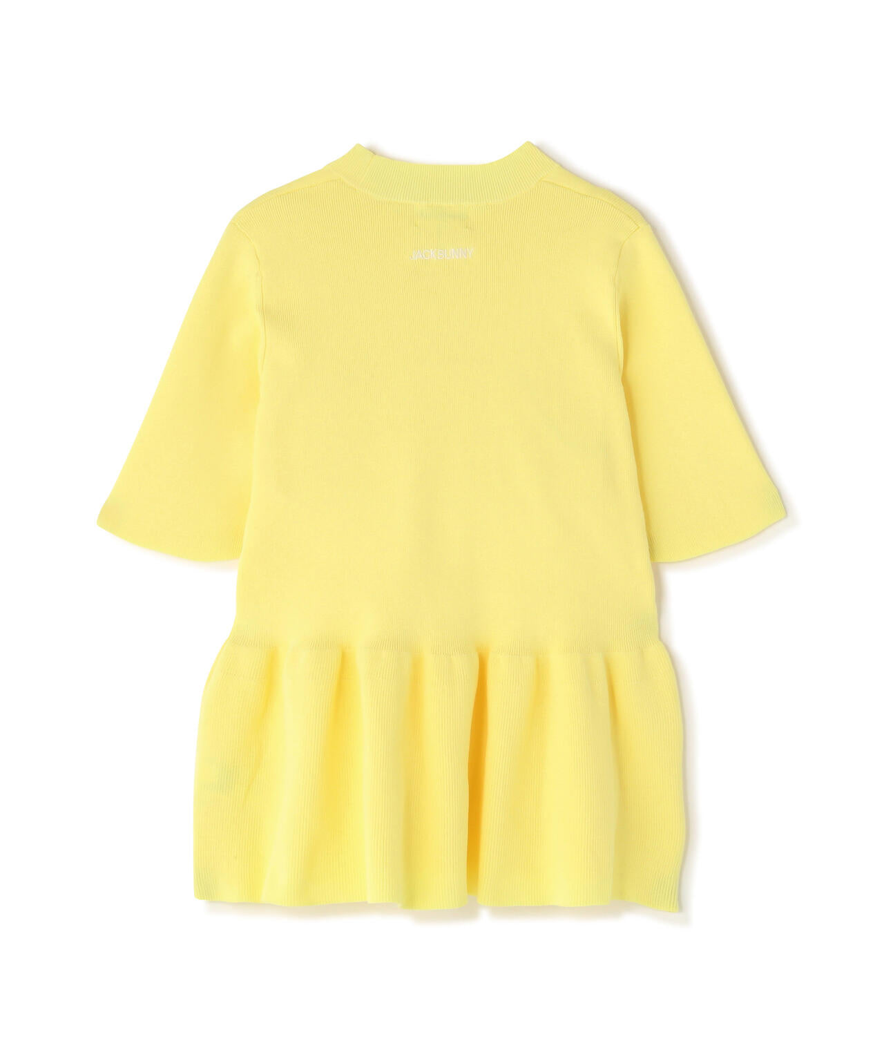 イージーケアフレア半袖モックネックニット (WOMENS) | Jack Bunny