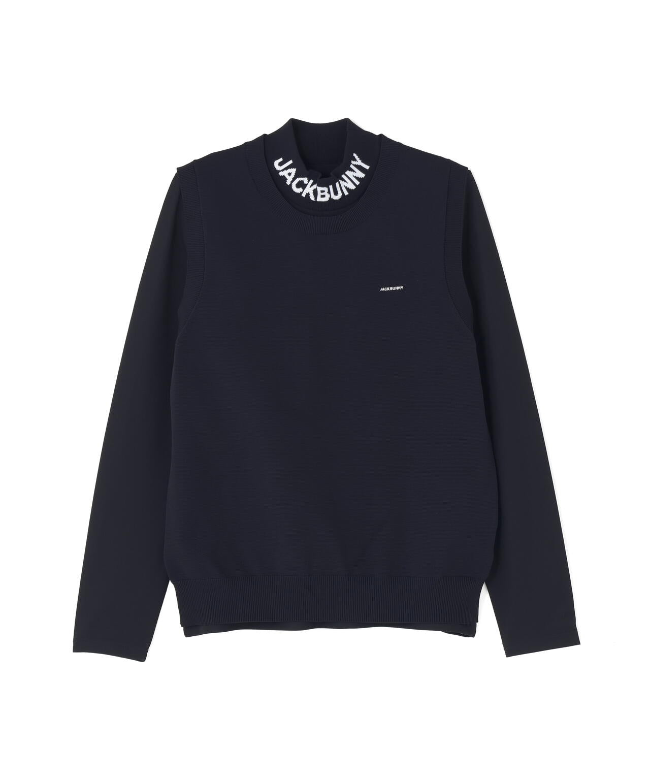 3WAY]ニットベスト付きモックネックシャツ (WOMENS) | Jack Bunny