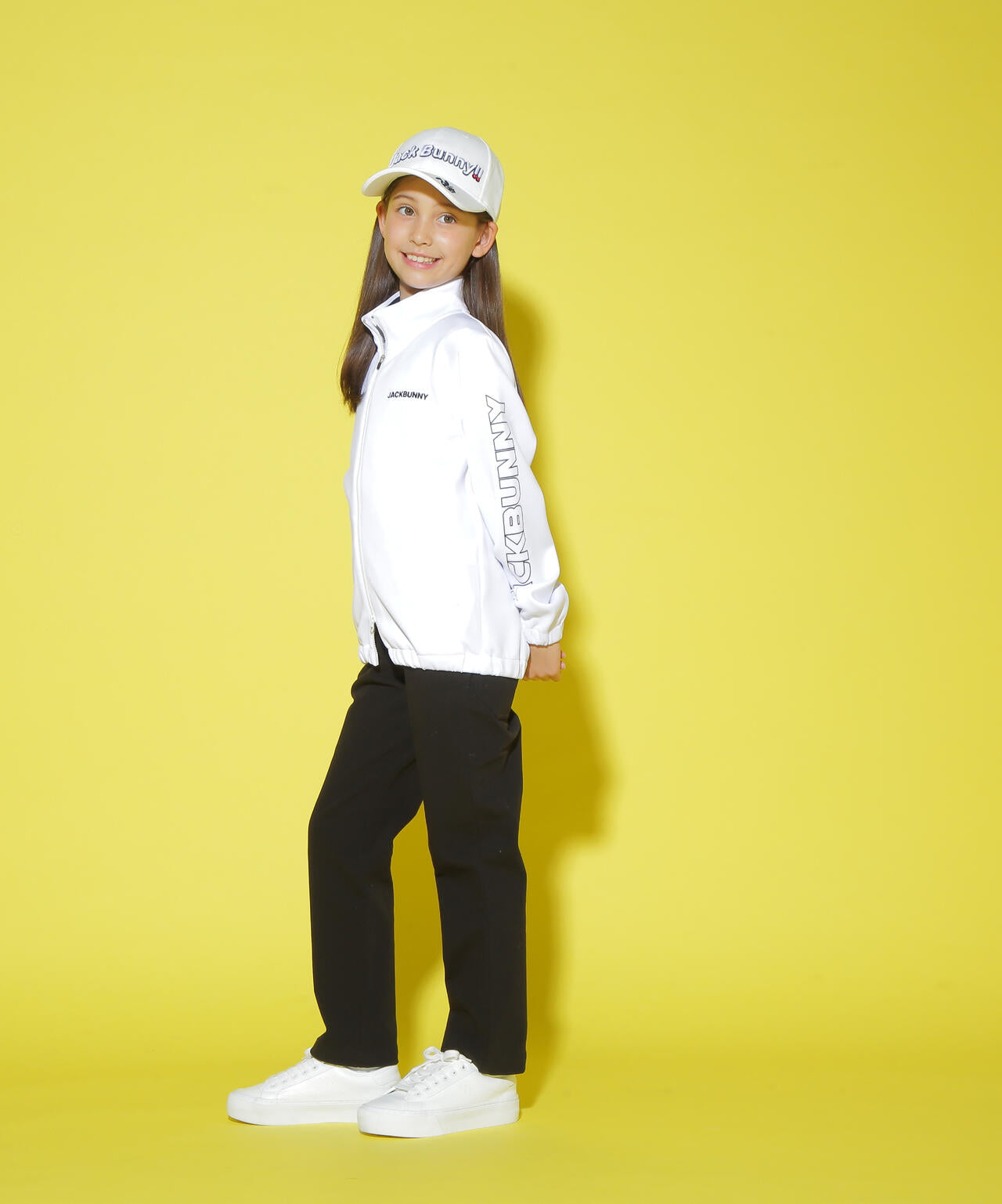 PEスムースボンディングツインブルゾン (ジュニア)