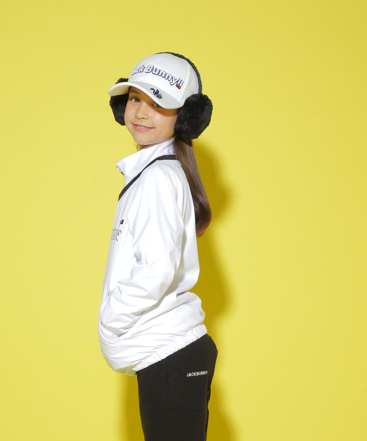 PEスムースボンディングツインブルゾン (ジュニア)