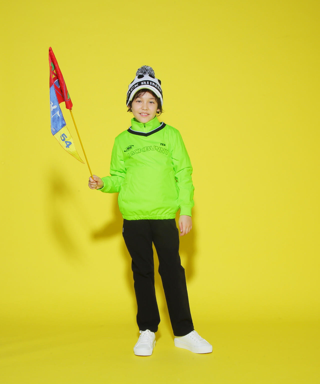 PEスムースボンディングツインブルゾン (ジュニア)