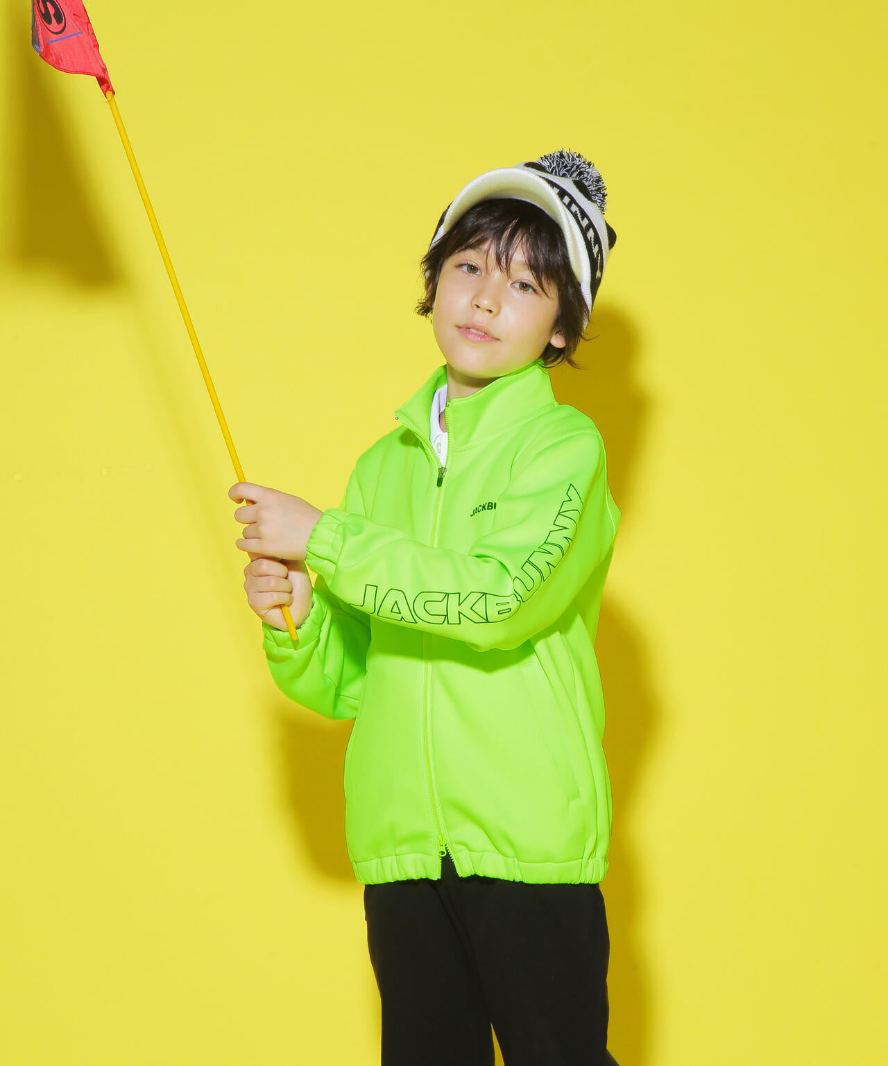 JACK BUNNY ライムグリーンジャケット JACK BUNNY ライムグリーンジャケット JACK BUNNY ライムグリーン
