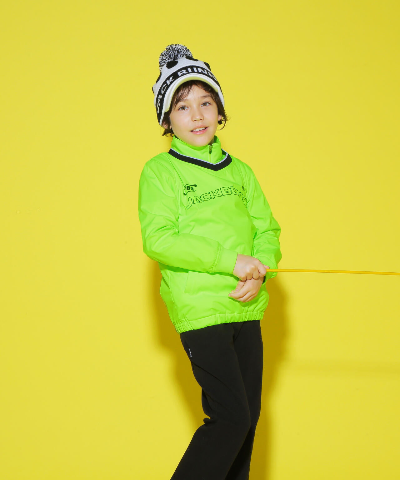 PEスムースボンディングツインブルゾン (ジュニア)