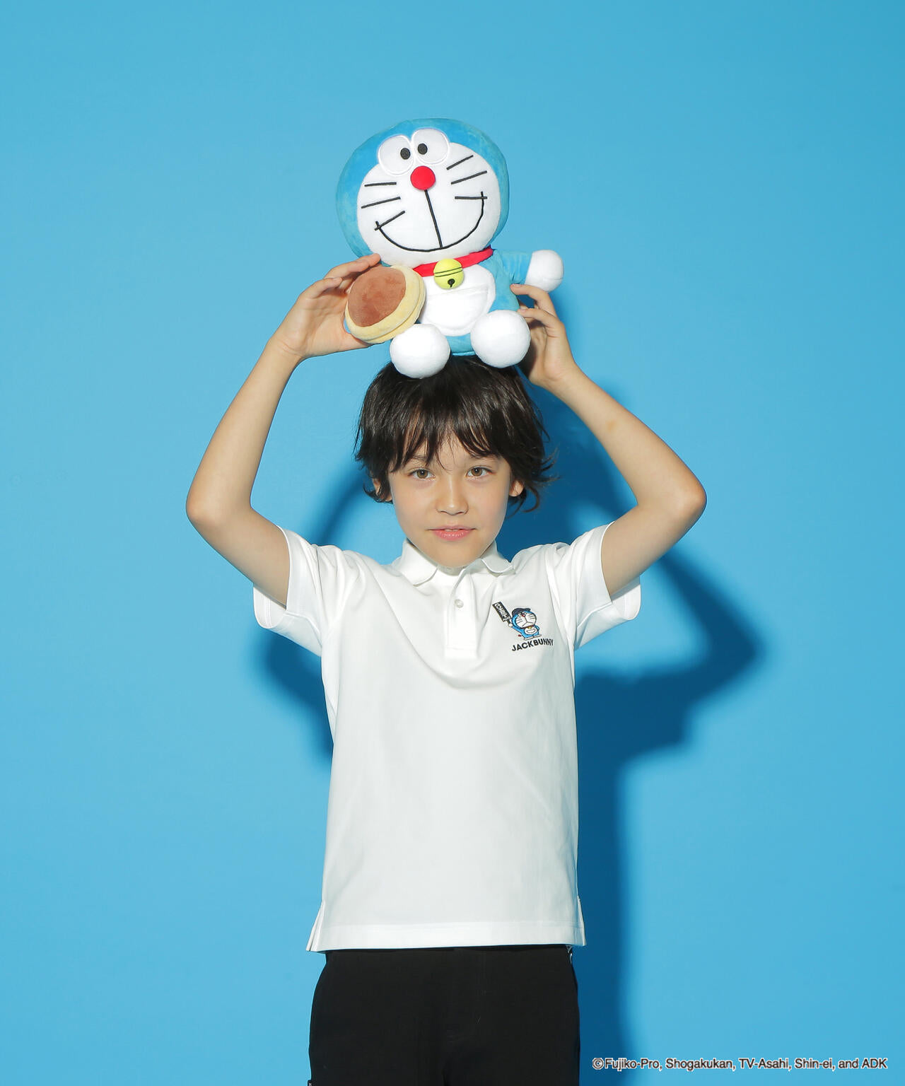 ドラえもん】PEカノコ半袖ポロシャツ (ジュニア) | Jack Bunny